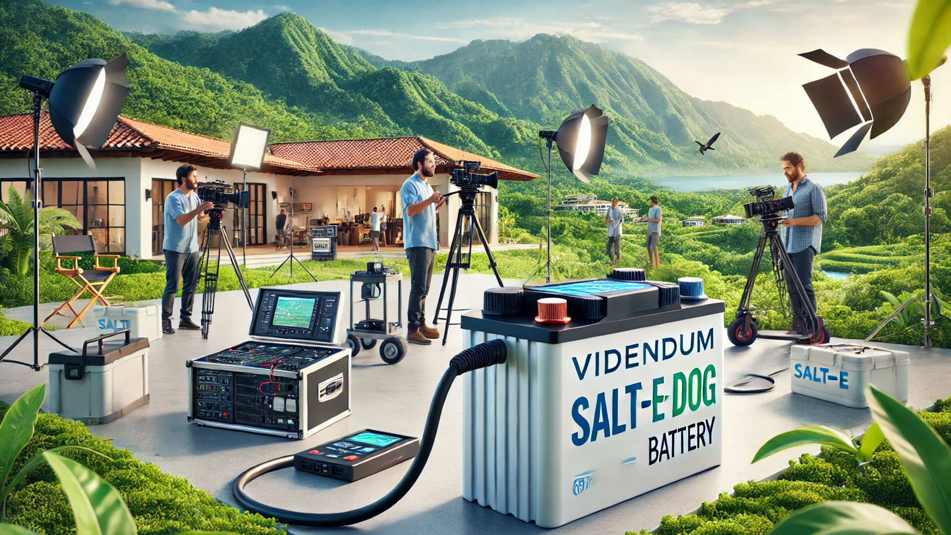 Videndum presenta Salt-E Dog Battery para revolucionar la industria cinematográfica