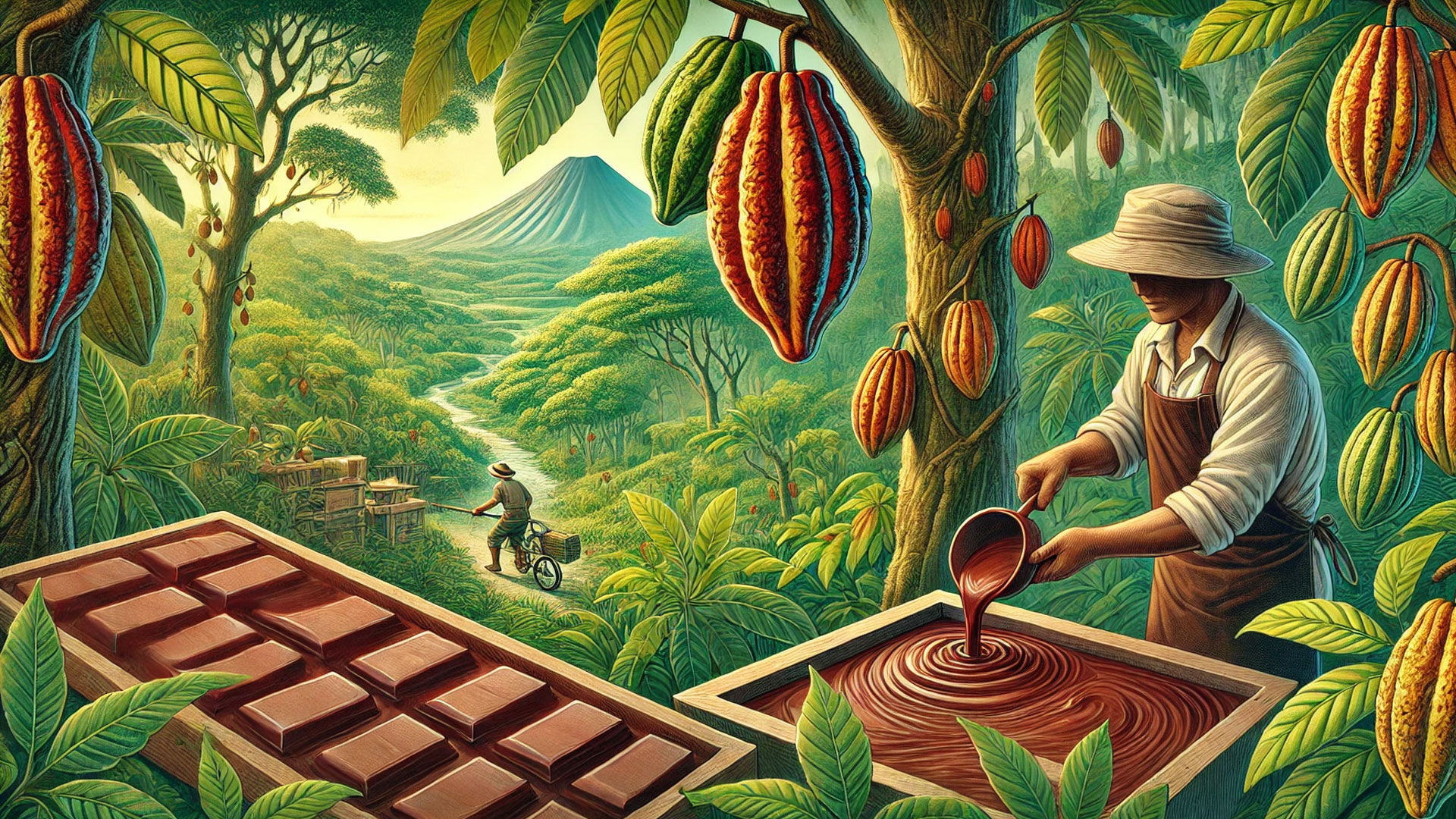 Costa Rica, líder mundial en la producción de chocolate y cacao