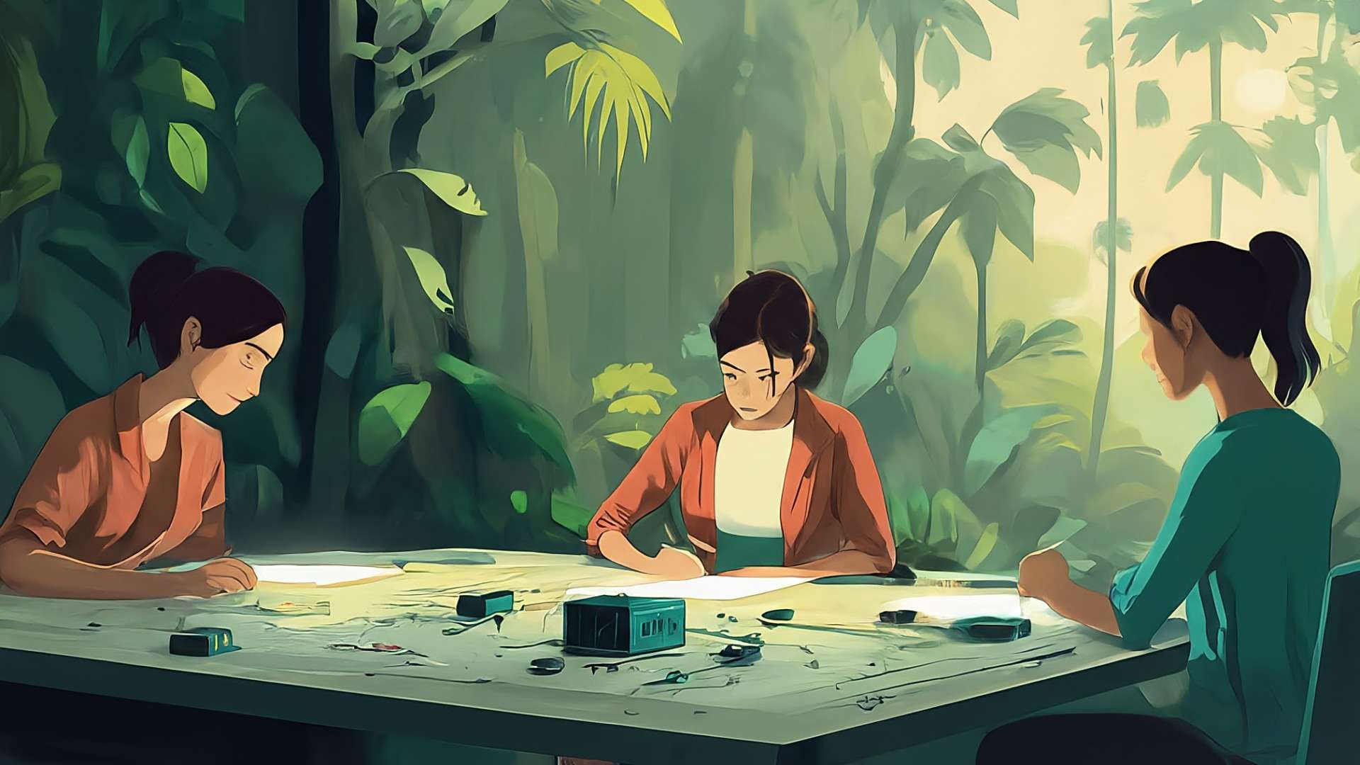 Empoderar a las mujeres mediante la robótica