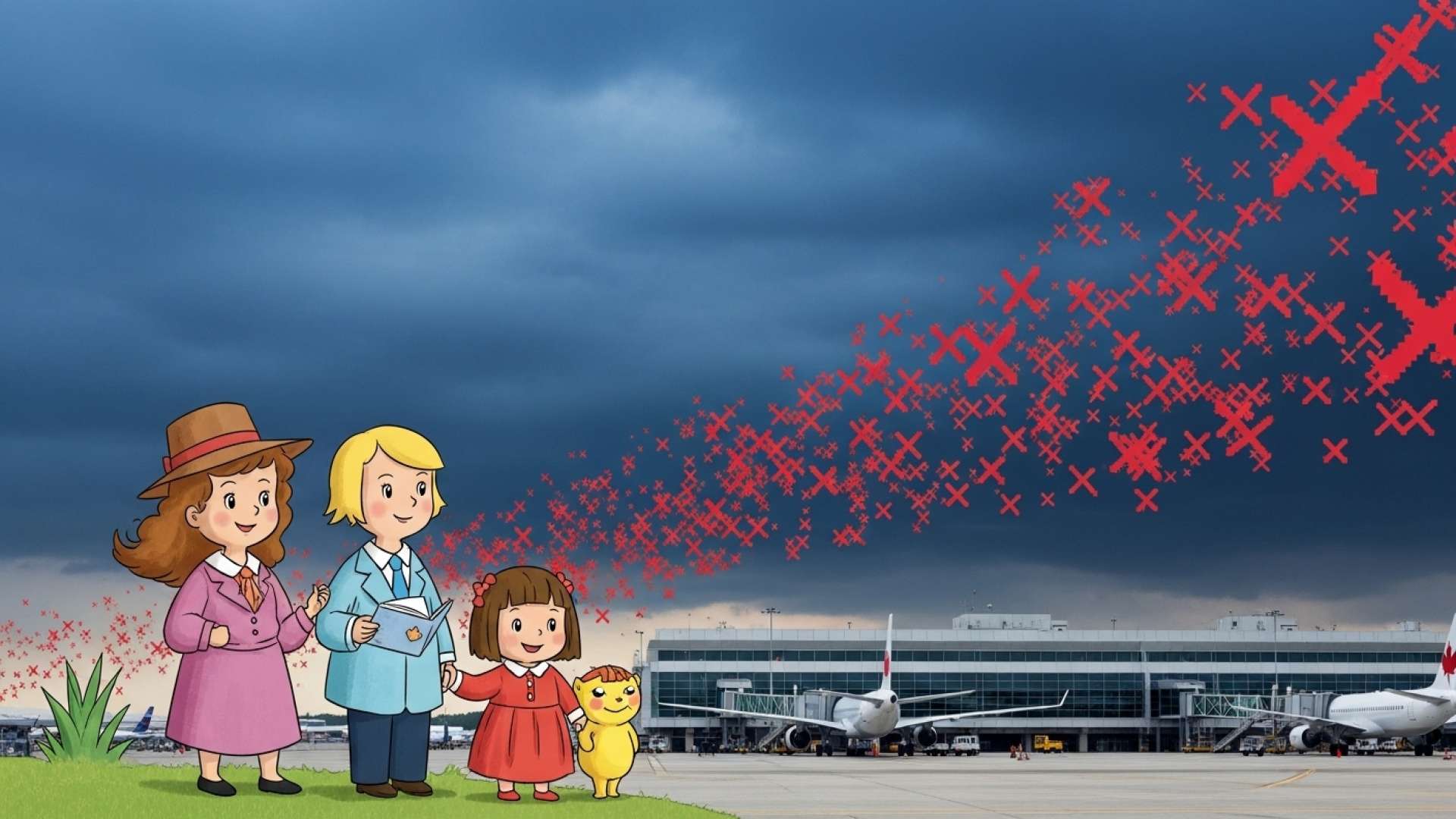 Se reanudan los vuelos de Air Canada en plena huelga