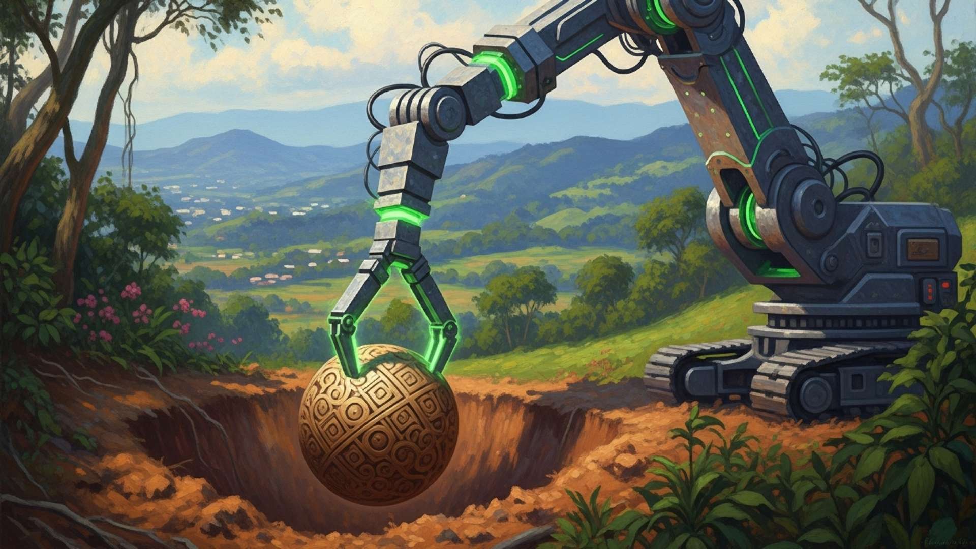 Antiguas esferas resurgen en San José