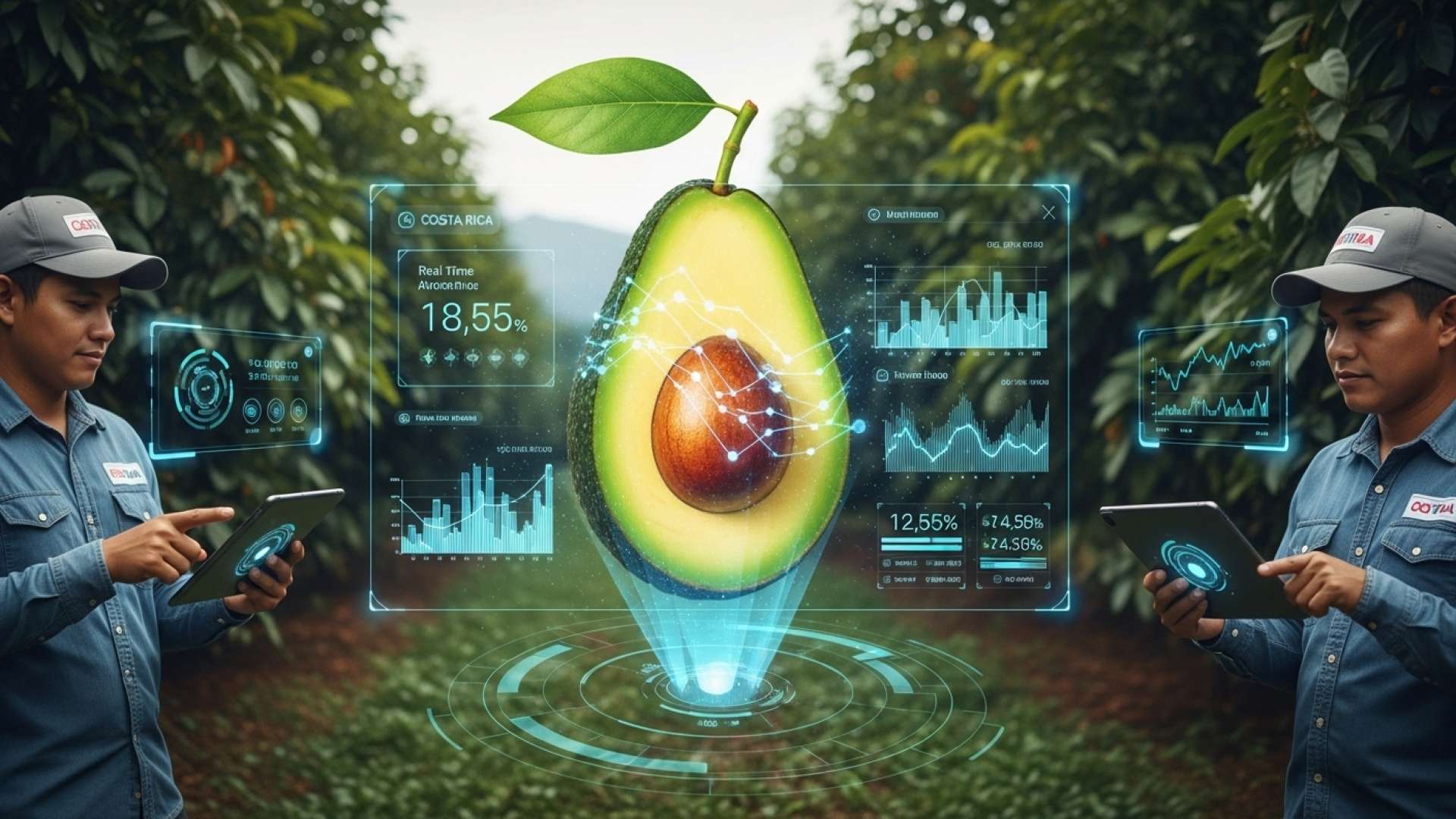 Impulsar la industria del aguacate en Costa Rica