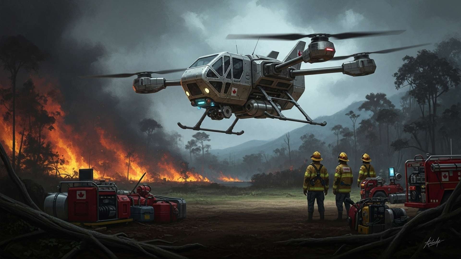 Costa Rica refuerza la lucha contra los incendios forestales en Canadá