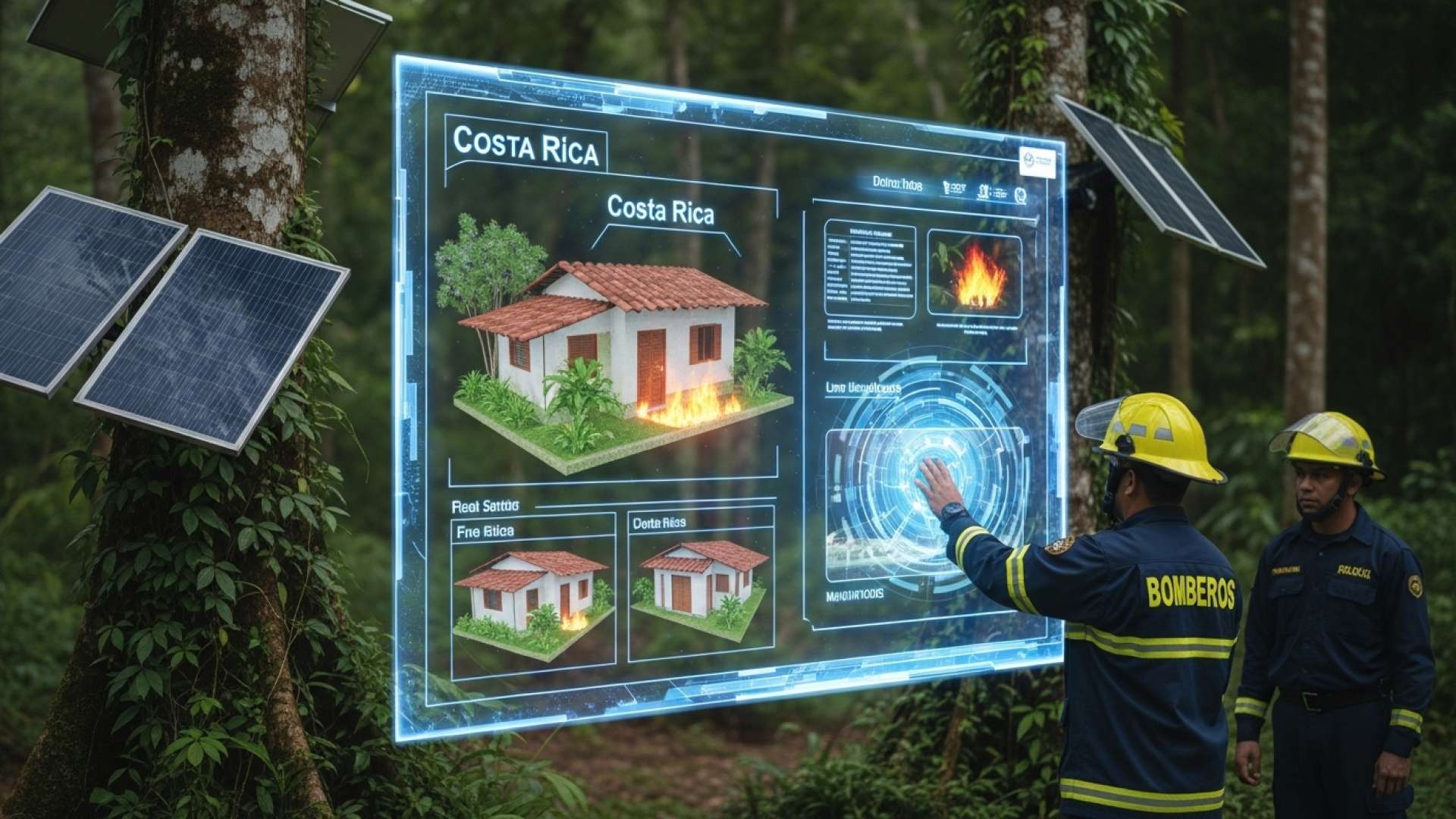 Aumentan los daños por incendios en Costa Rica pese al menor número de incidentes