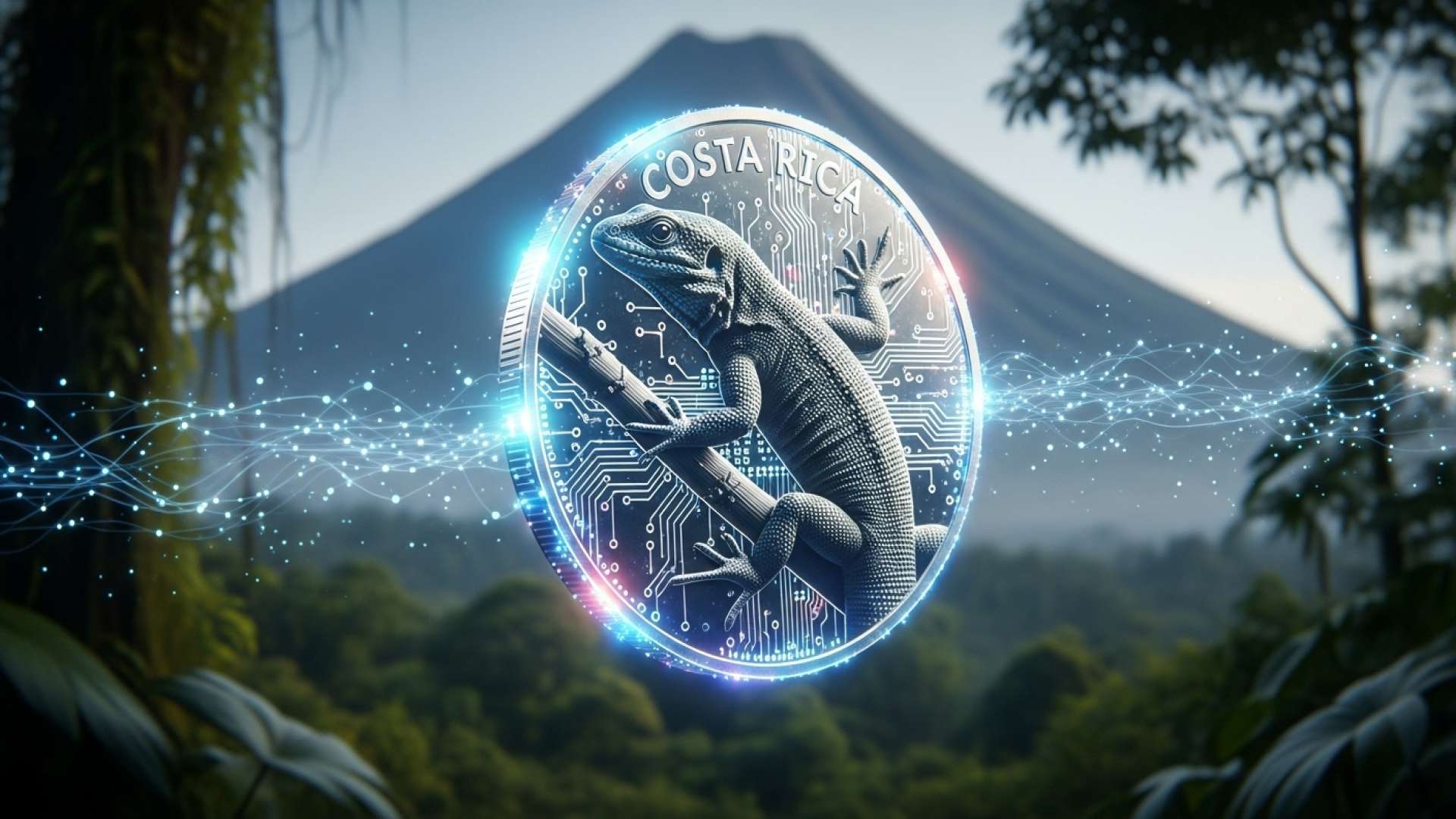 El Banco Central de Costa Rica anuncia una nueva moneda de lagarto