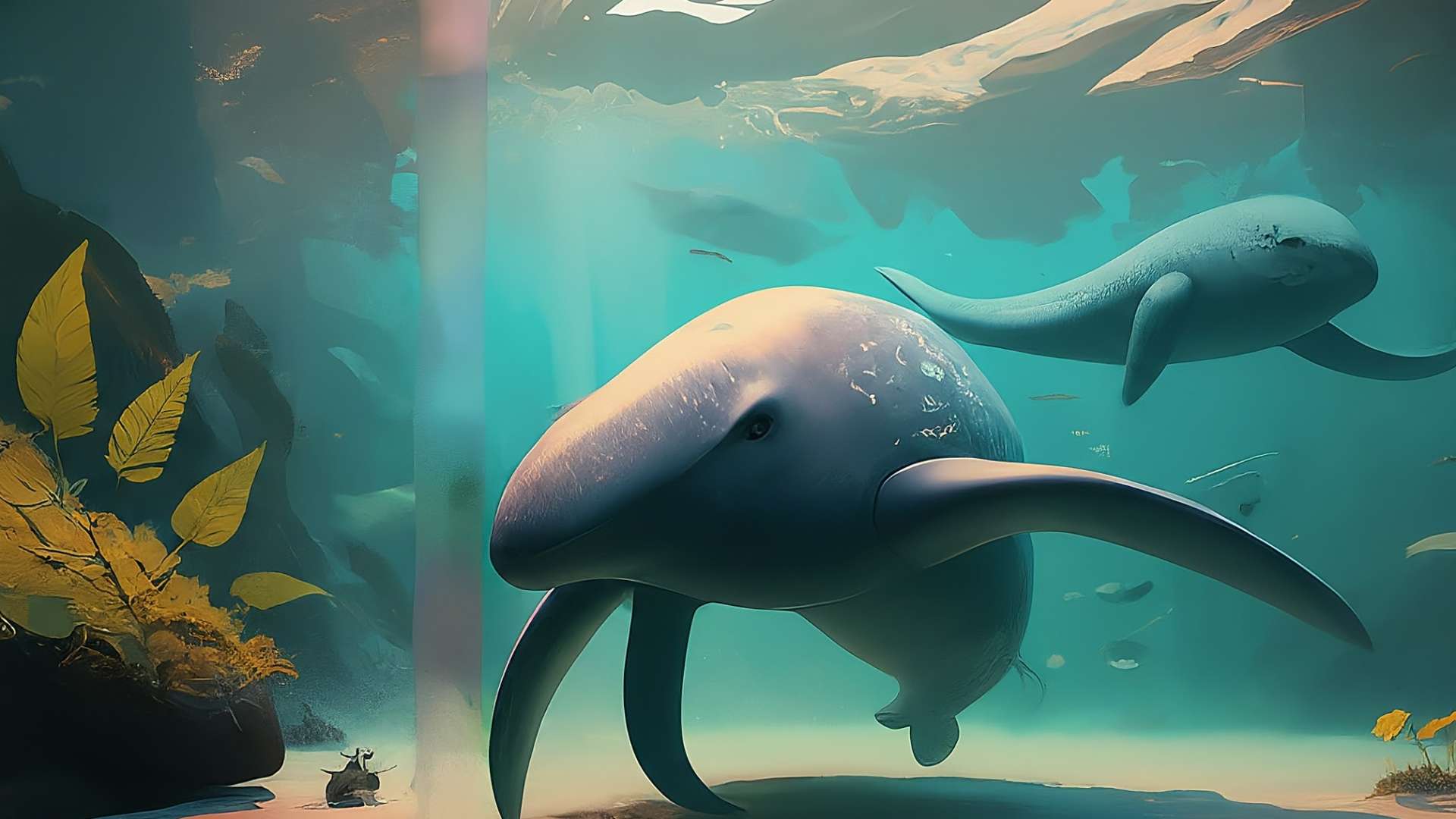 El manatí, gigante gentil y símbolo nacional de Costa Rica