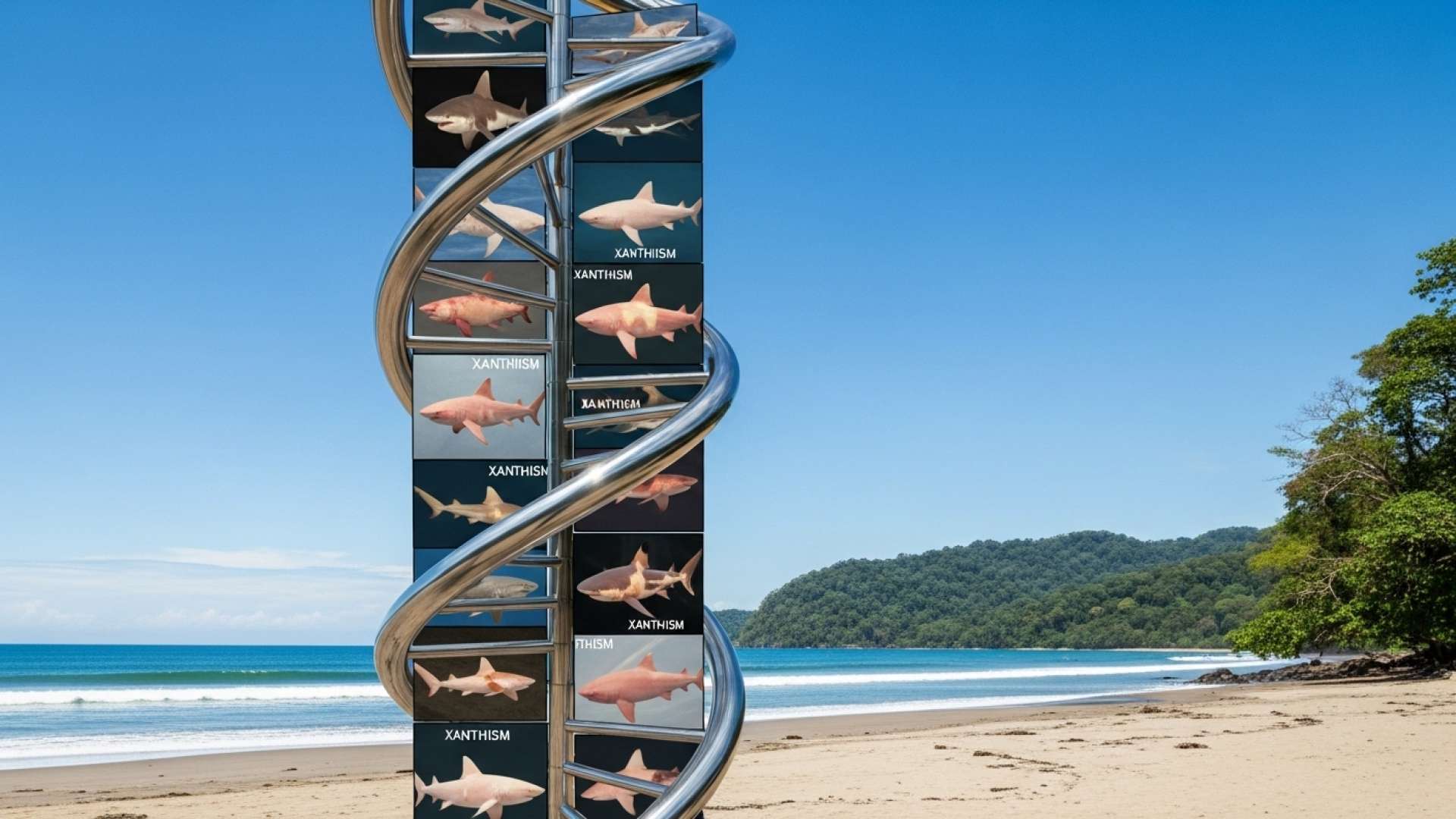 Descubren un raro tiburón naranja en aguas de Costa Rica