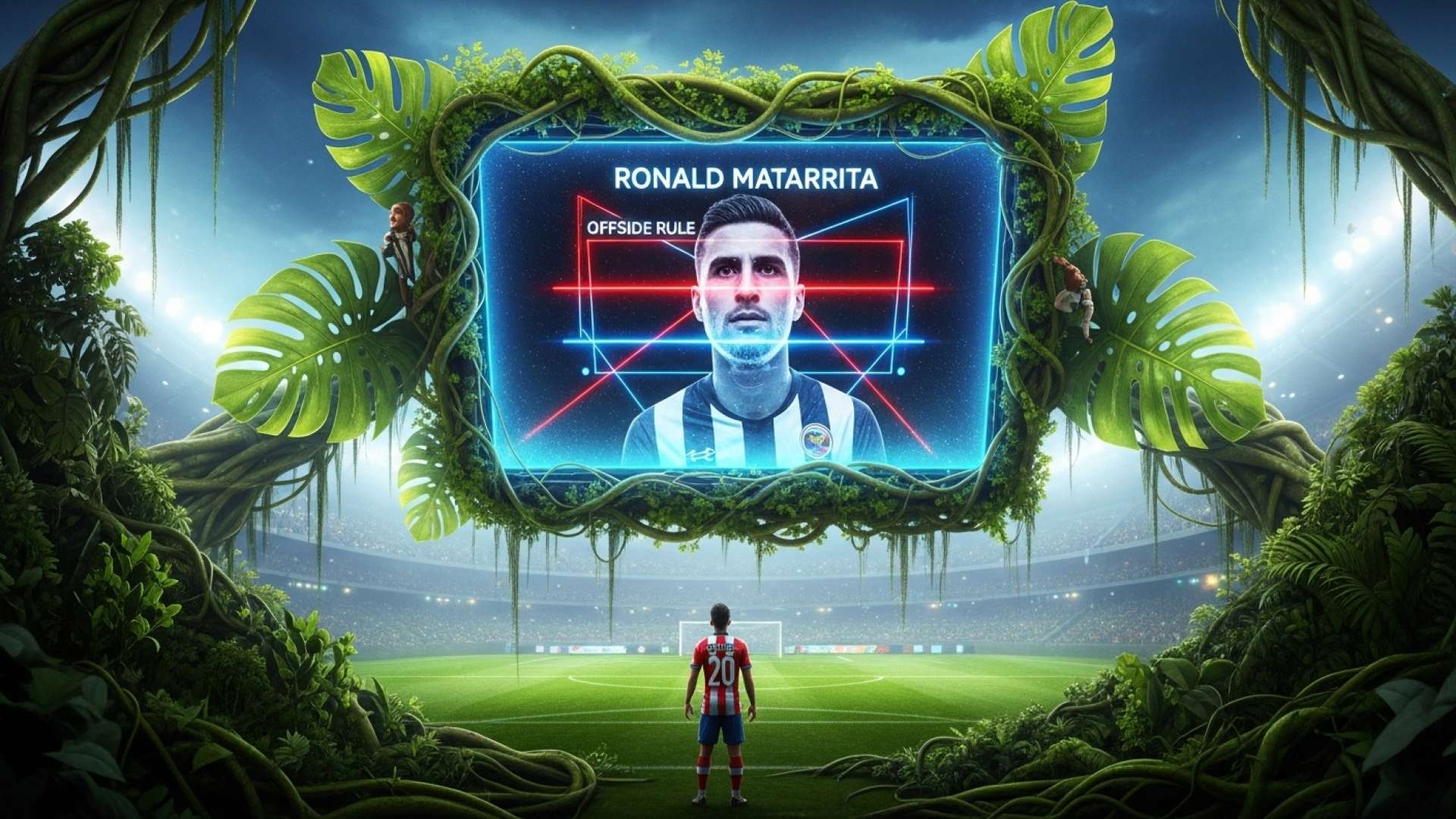 Anatomía de un fuera de juego Cómo una línea azul anuló el gol de Alajuelense