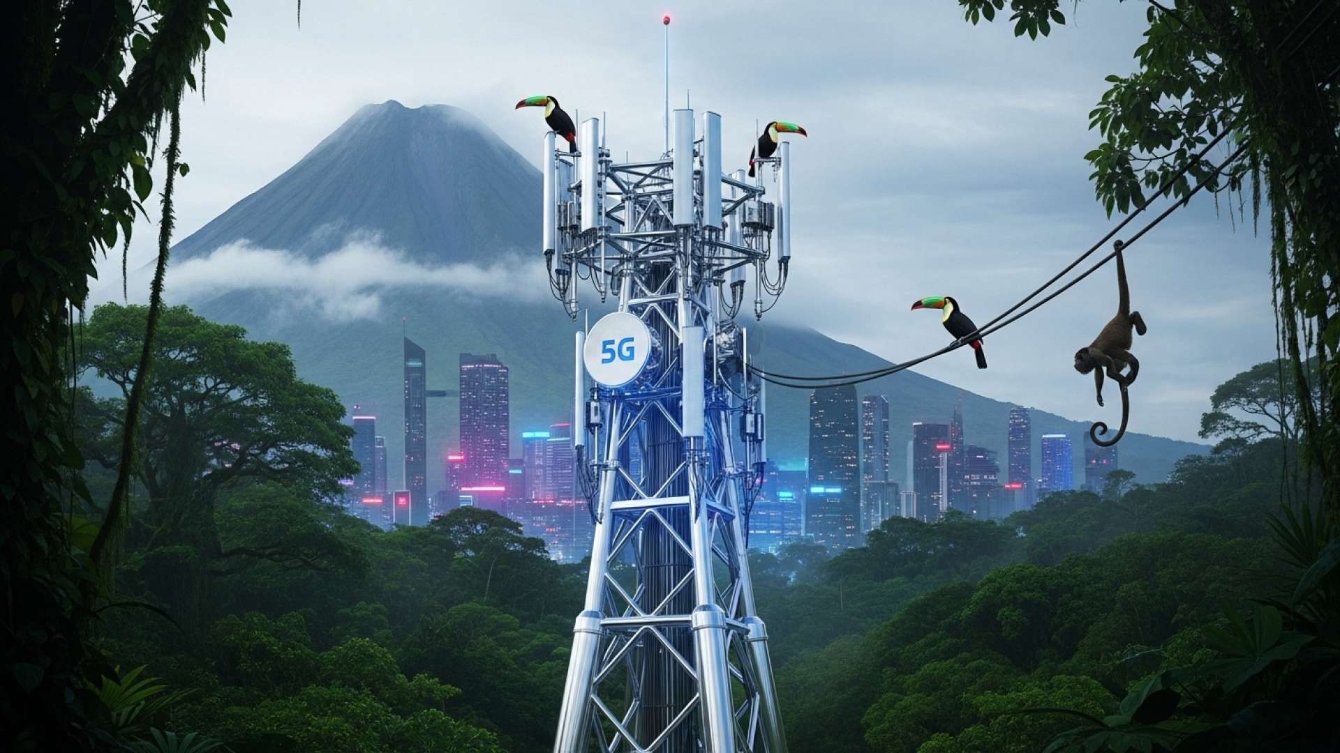 Claro lanza una red 5G ultrarrápida en toda Costa Rica