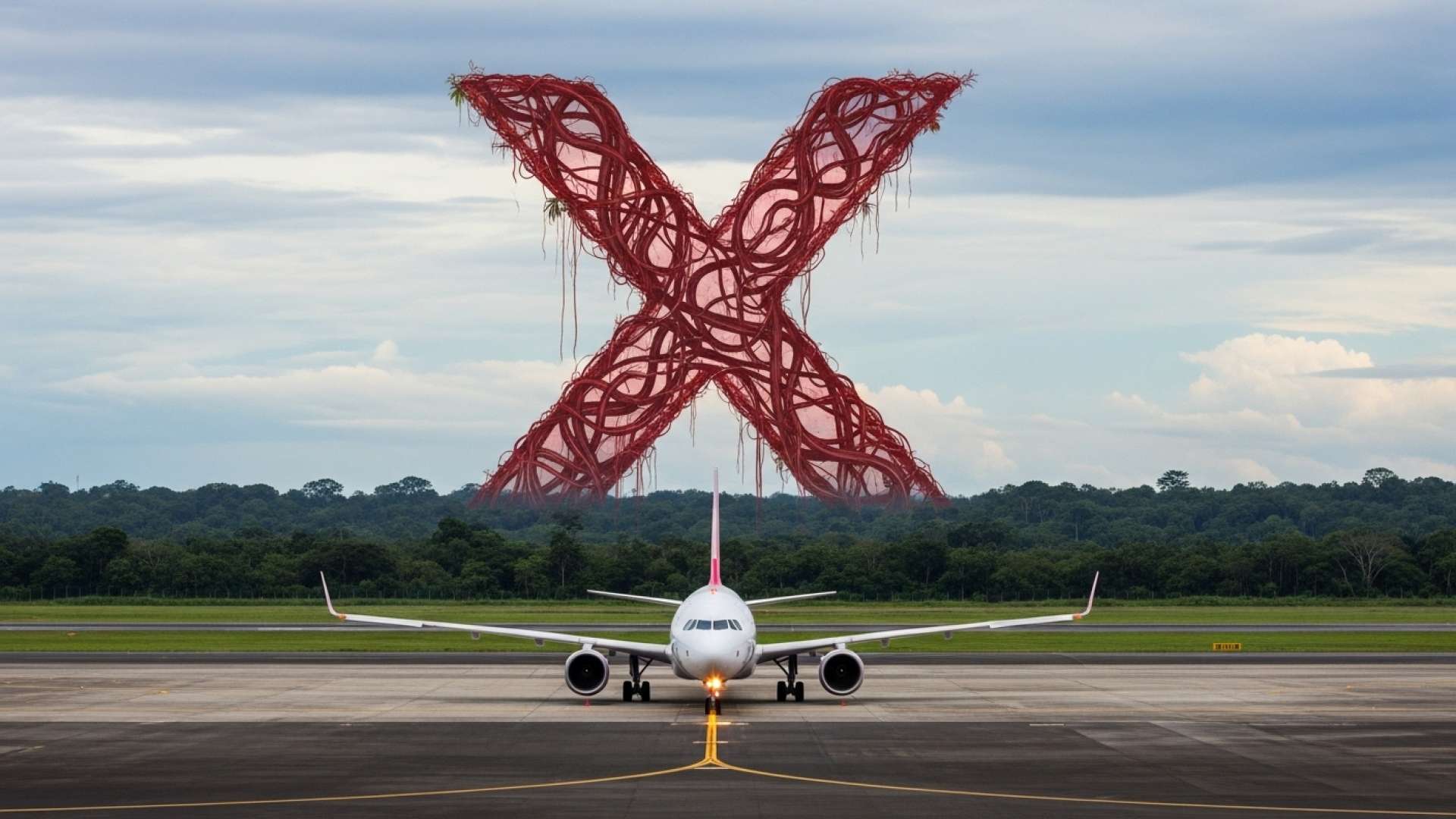 El cierre del espacio aéreo de Costa Rica interrumpe los vuelos