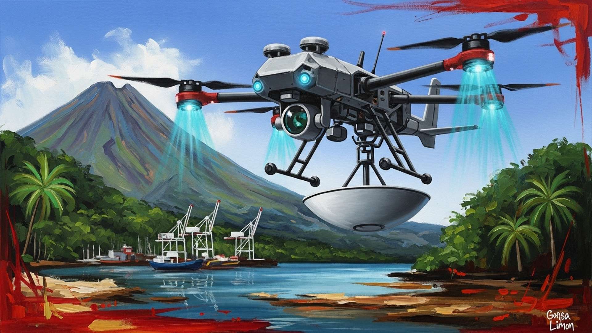 Costa Rica refuerza la seguridad portuaria con escáneres avanzados