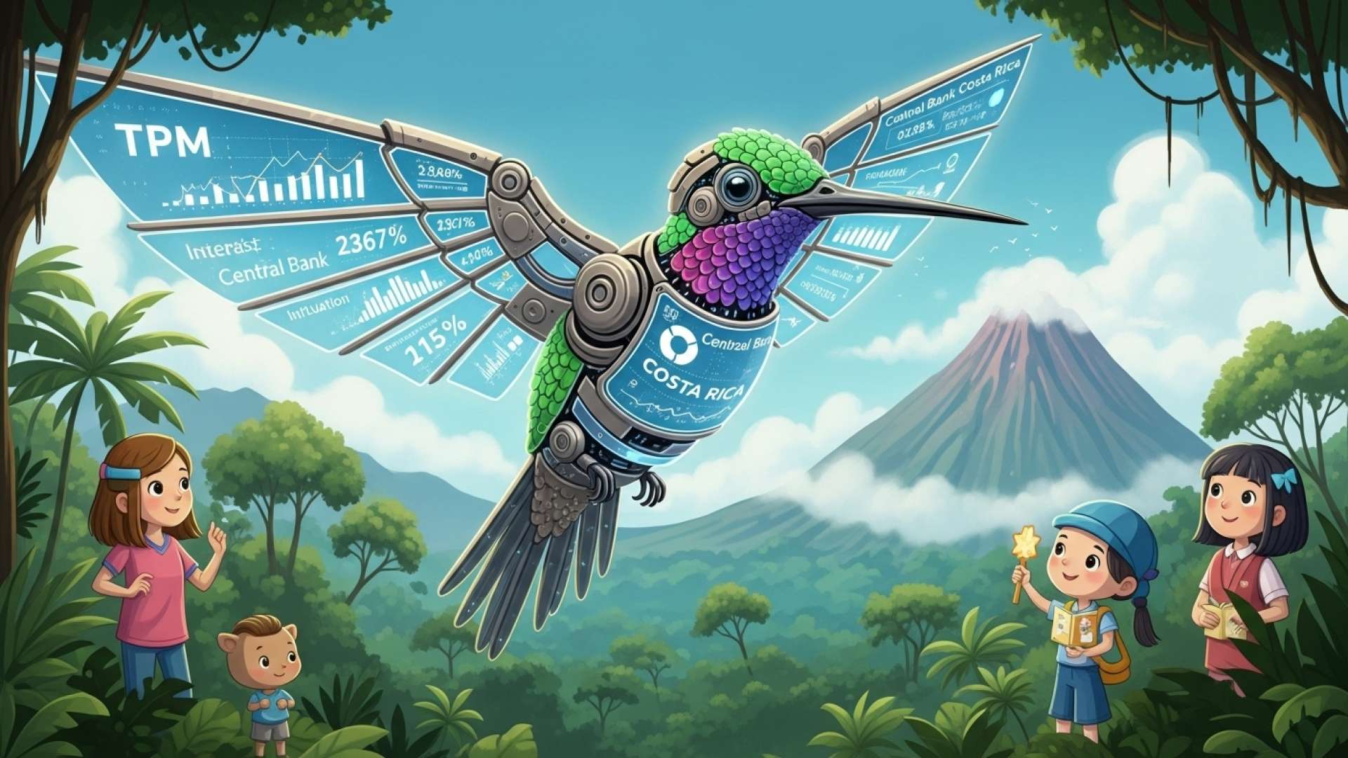 El Banco Central de Costa Rica recorta el tipo de interés oficial