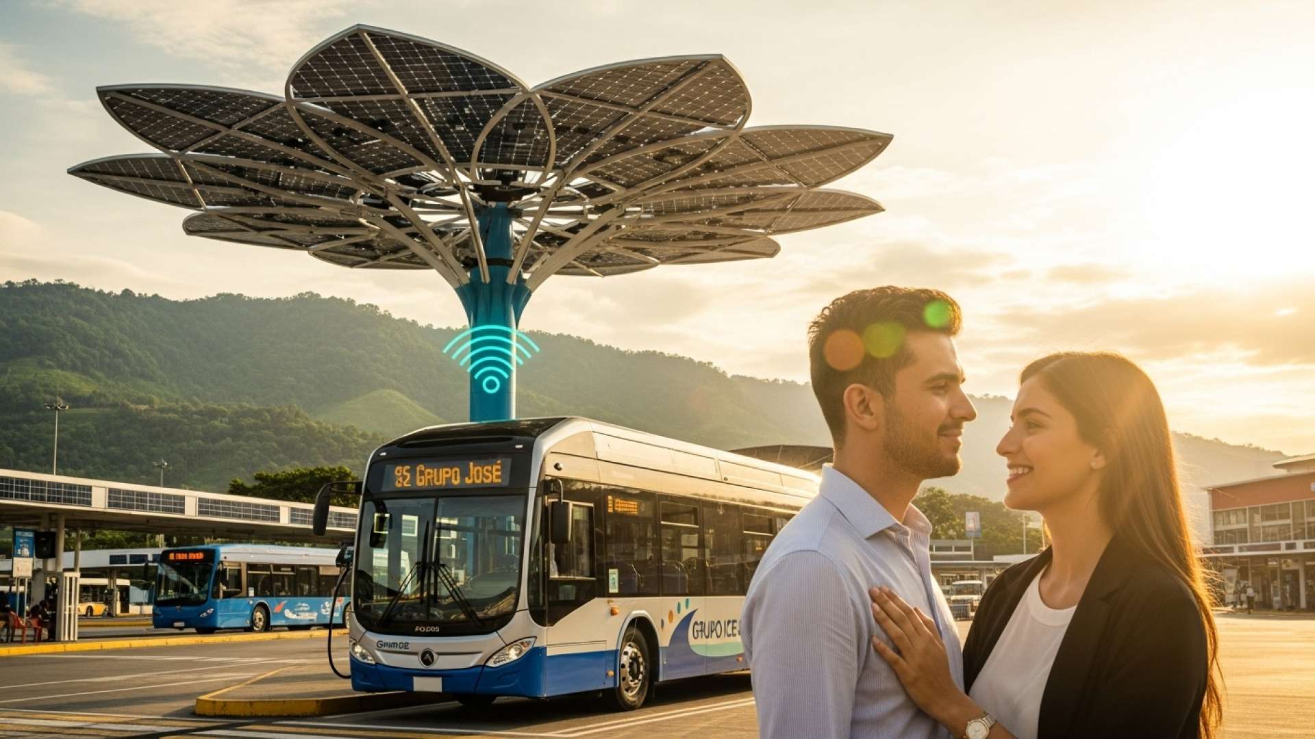 Costa Rica electrifica el transporte público