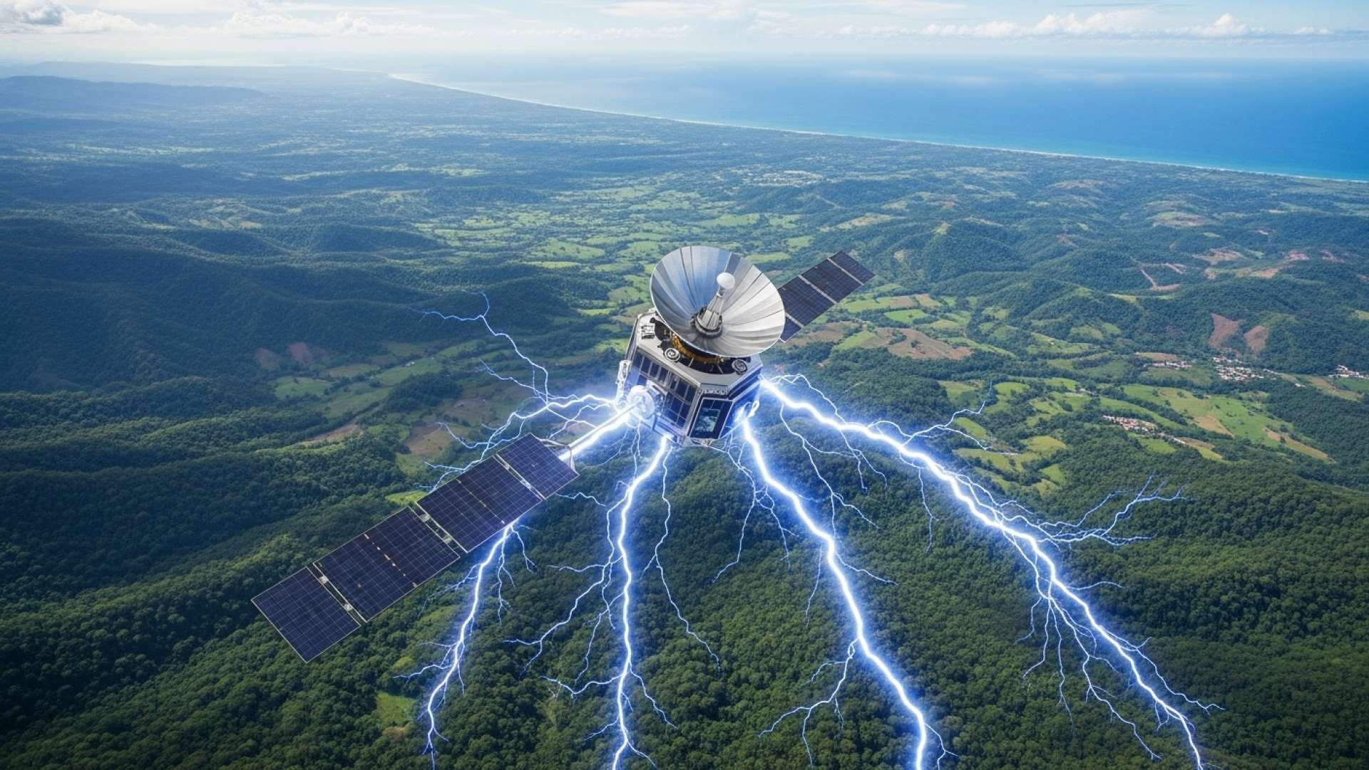 Disminuyen los rayos en Costa Rica, pero el Pacífico Norte sigue siendo el más afectado