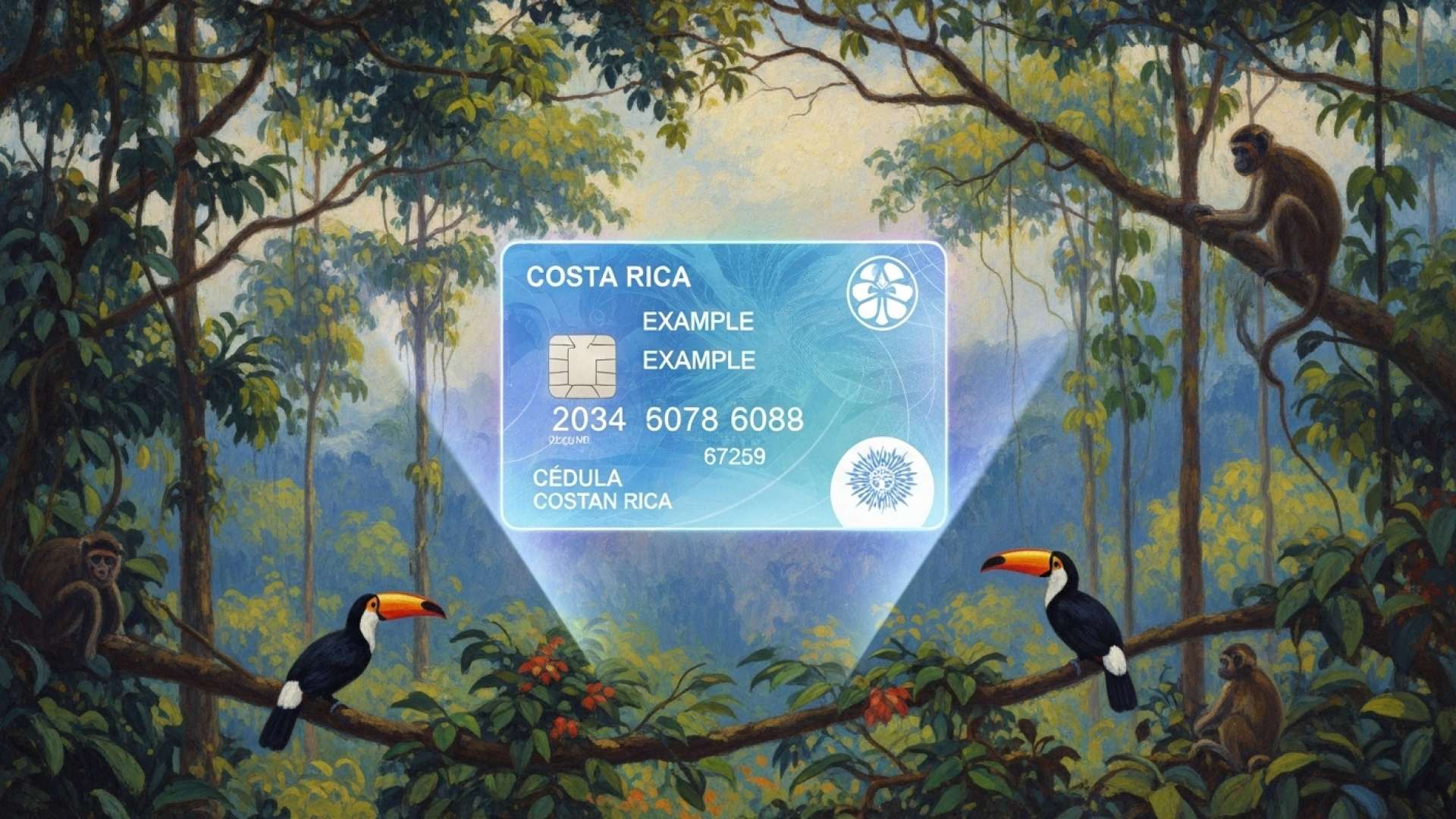 Costa Rica presenta su nuevo carné de identidad digital