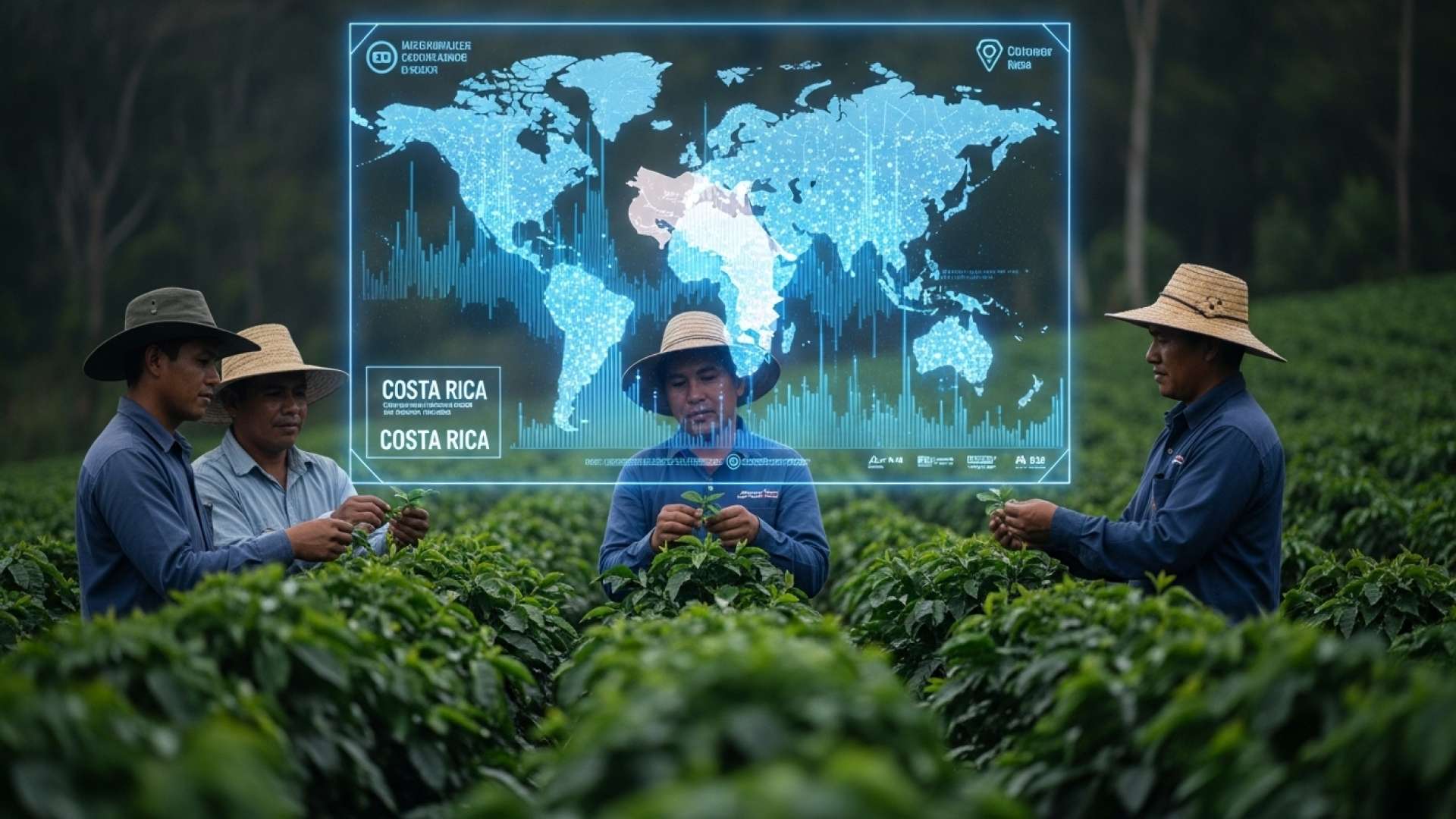 Los cafeteros costarricenses luchan contra el bajo tipo de cambio