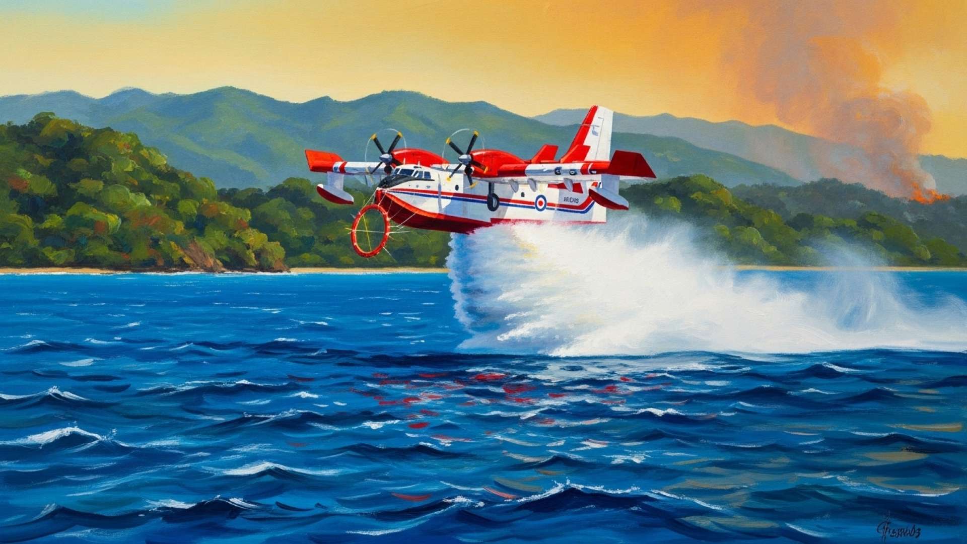 Los bomberos costarricenses regresan de su misión contra los incendios forestales en Canadá