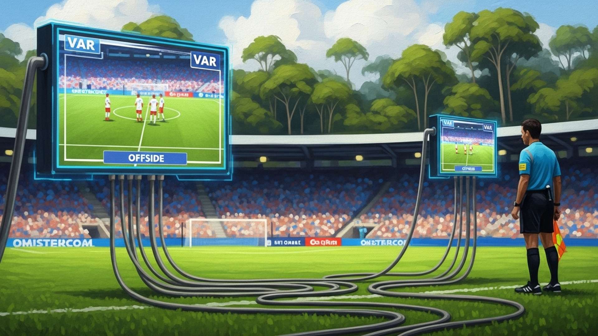 El jefe de árbitros costarricense viaja a Chile para una prueba tecnológica de la FIFA