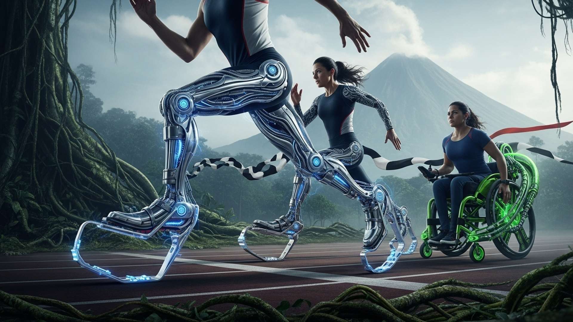 El trío costarricense, listo para el Campeonato Mundial de Para Atletismo