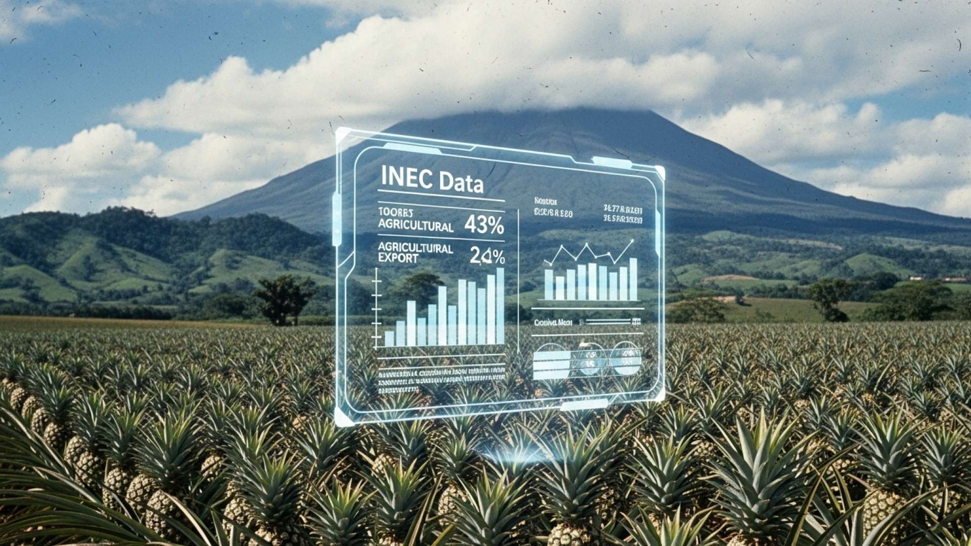 El paisaje agrícola de Costa Rica en 2024
