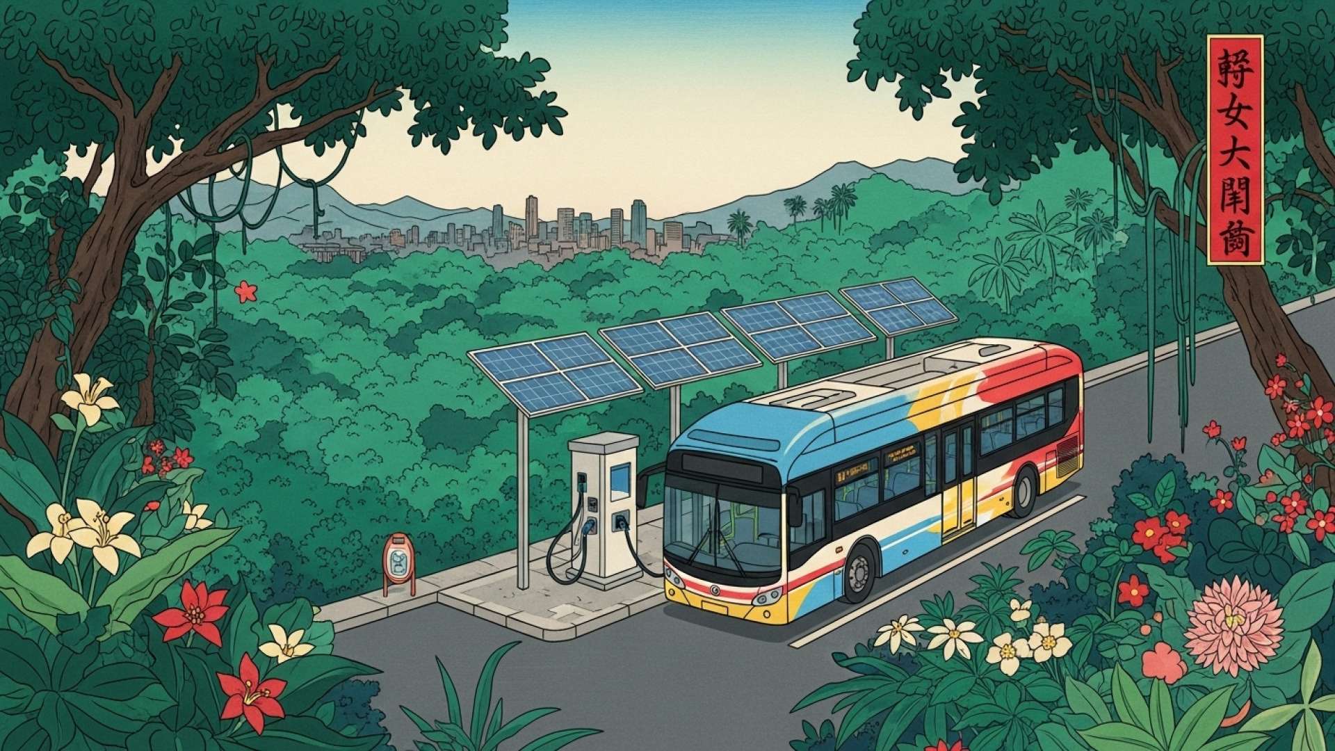 Autobuses eléctricos para la Ruta 10 de San José