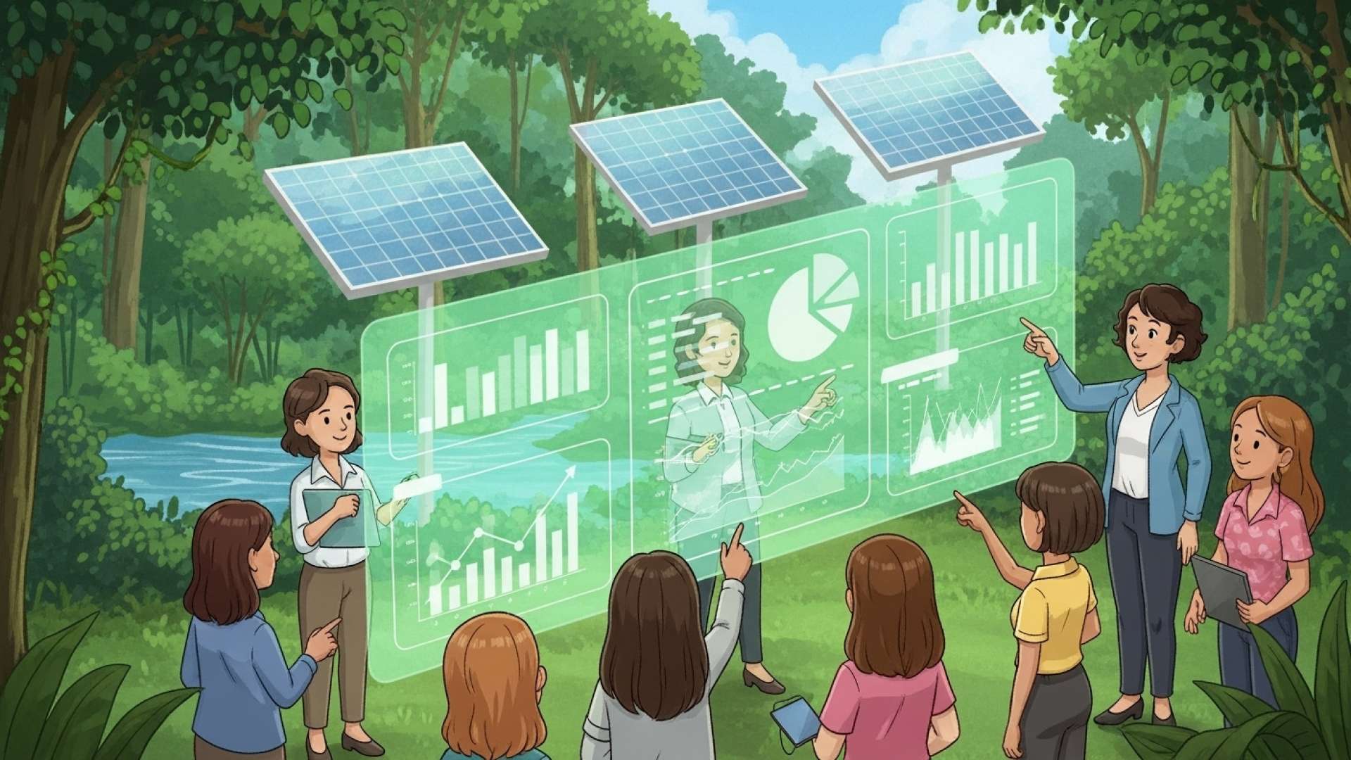 Empoderar a las mujeres en la economía verde y azul de Costa Rica