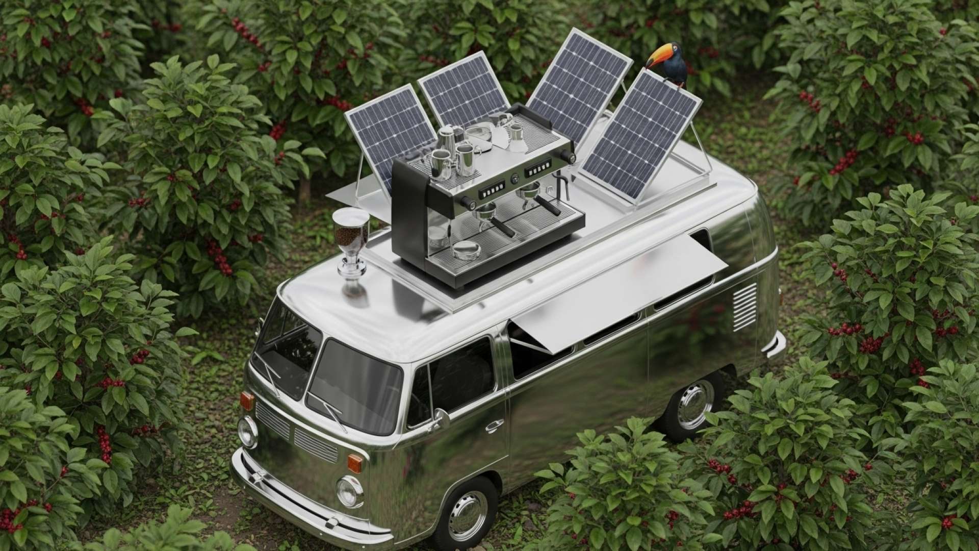 La furgoneta Espresso impulsa la innovación del café costarricense