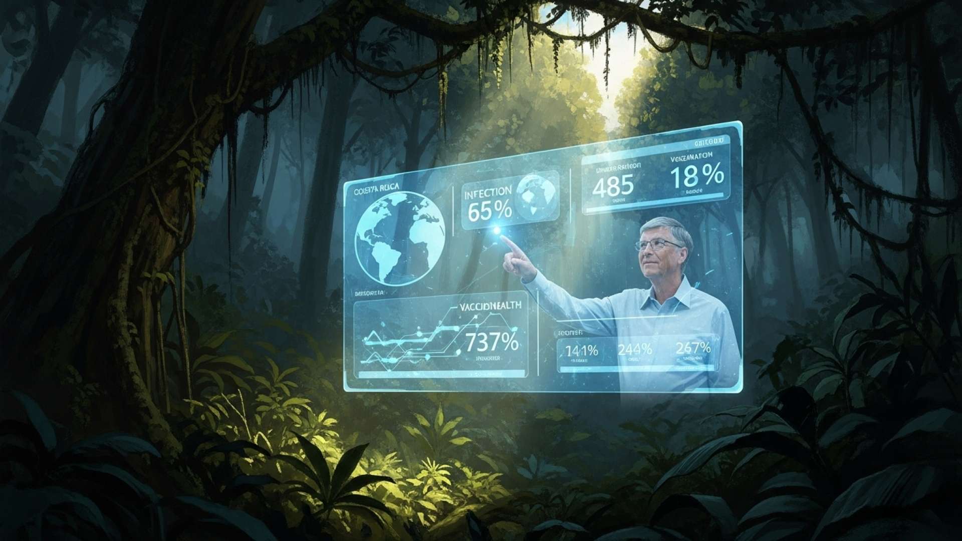 Gates aboga por soluciones sanitarias basadas en IA en los países en desarrollo