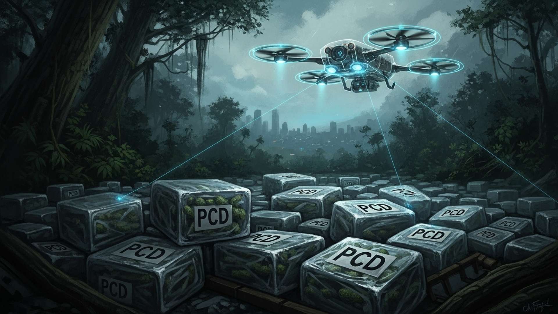 Una tienda de productos ecológicos desenmascarada como centro de tráfico de drogas