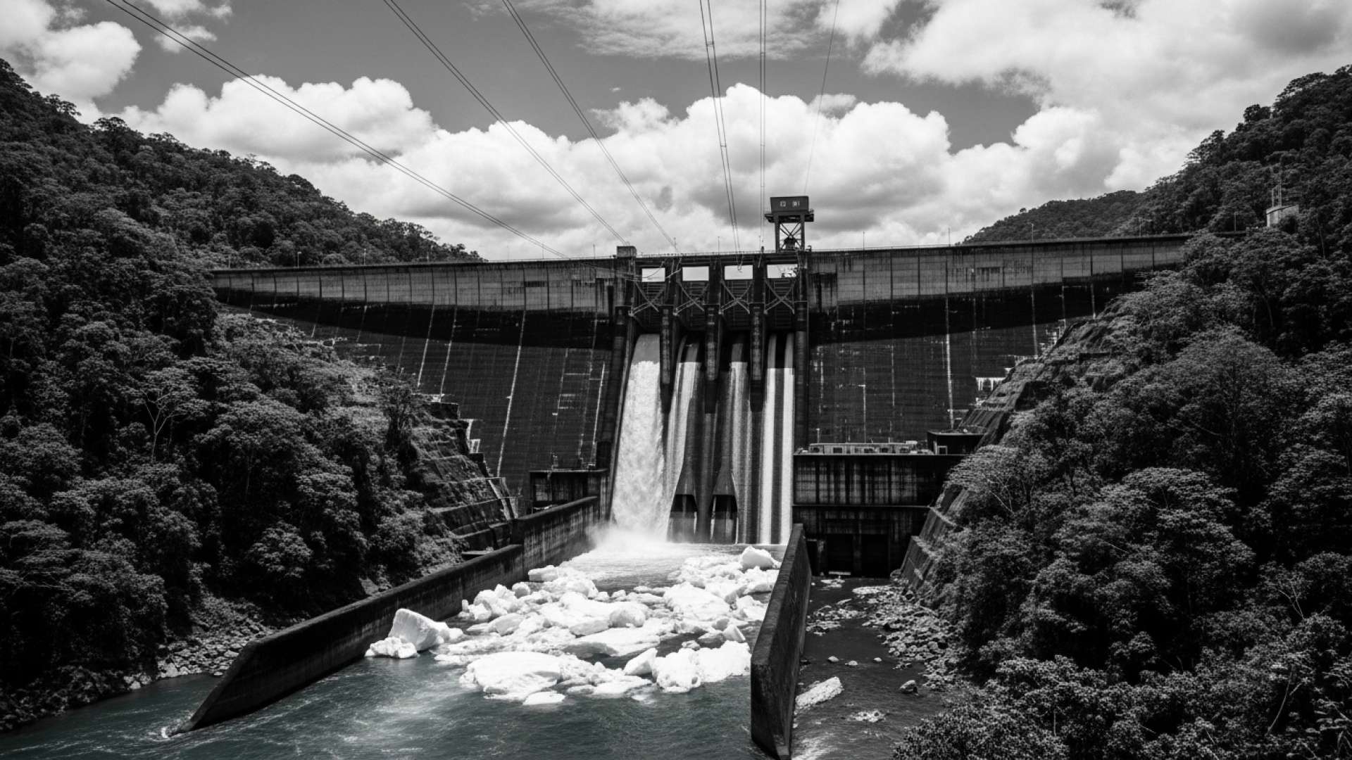 Cierre del río Reventazón para mantenimiento hidroeléctrico