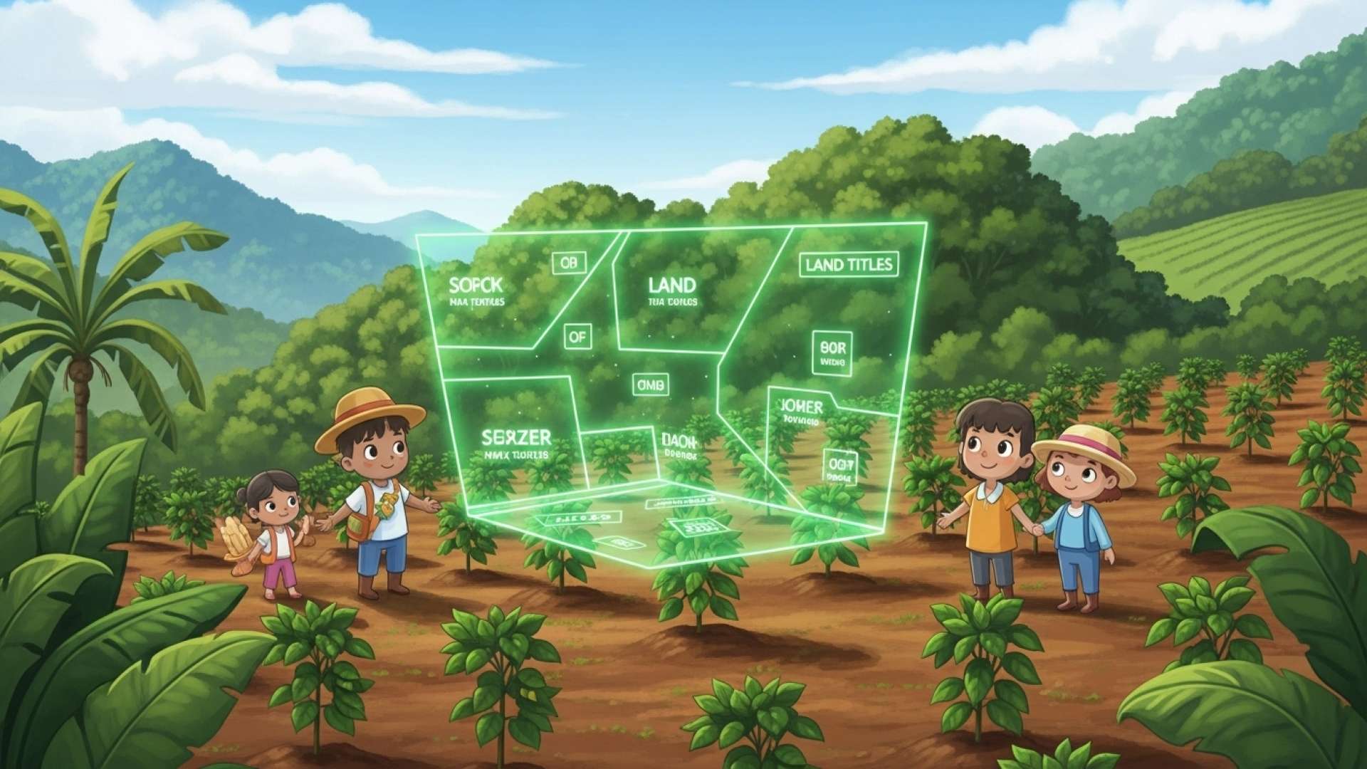 Una iniciativa de desarrollo rural ayuda a las familias de Cartago