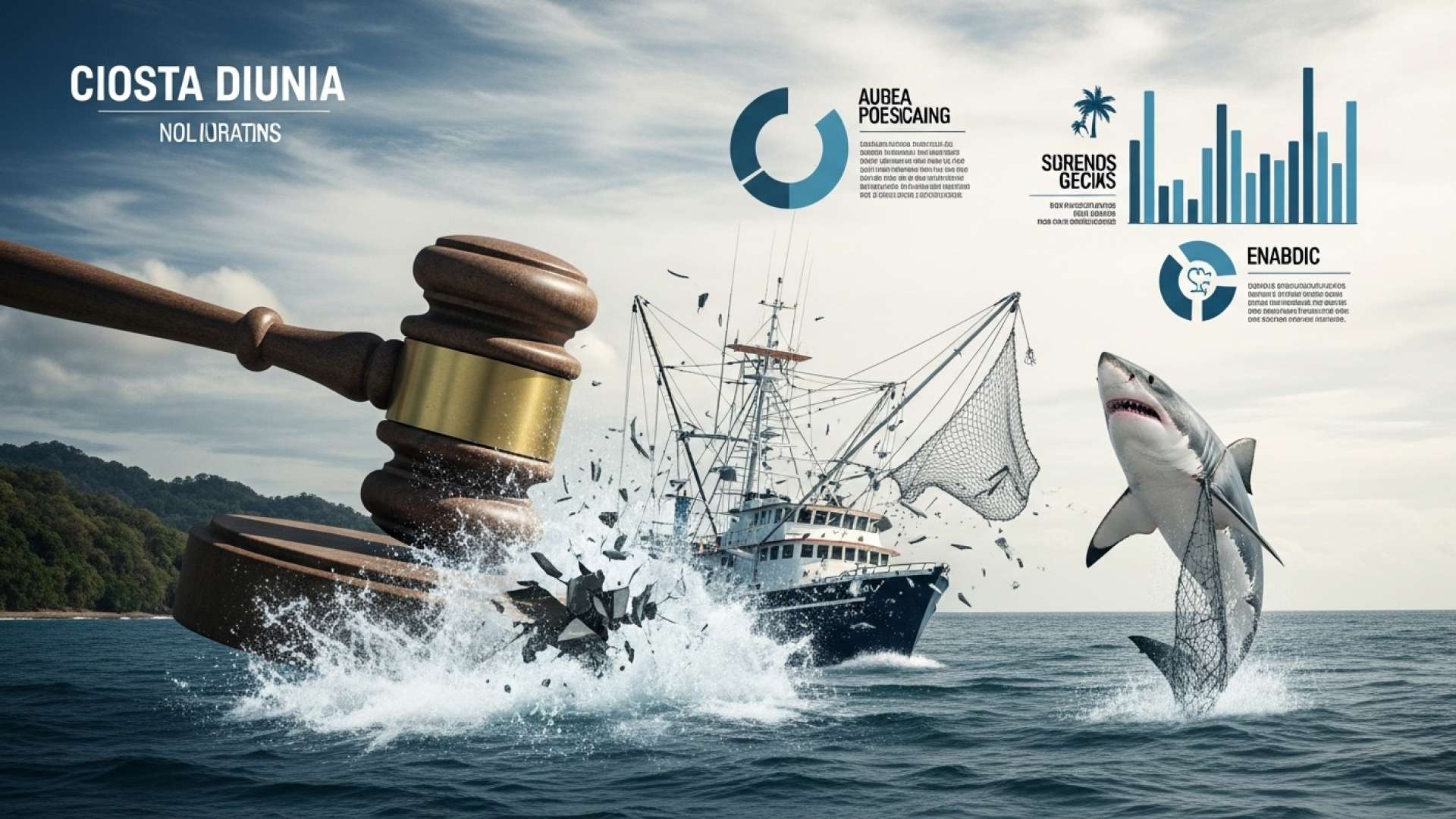 La prohibición de exportar tiburones desata un feroz enfrentamiento jurídico y económico