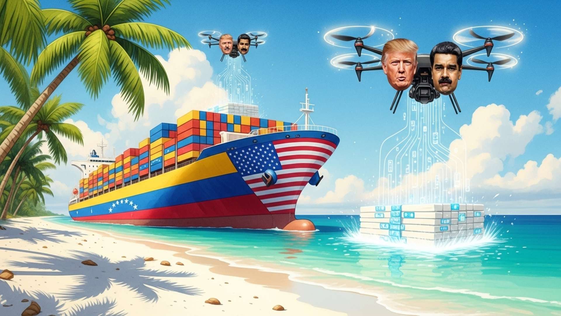 Trump rechaza la petición de diálogo de Maduro