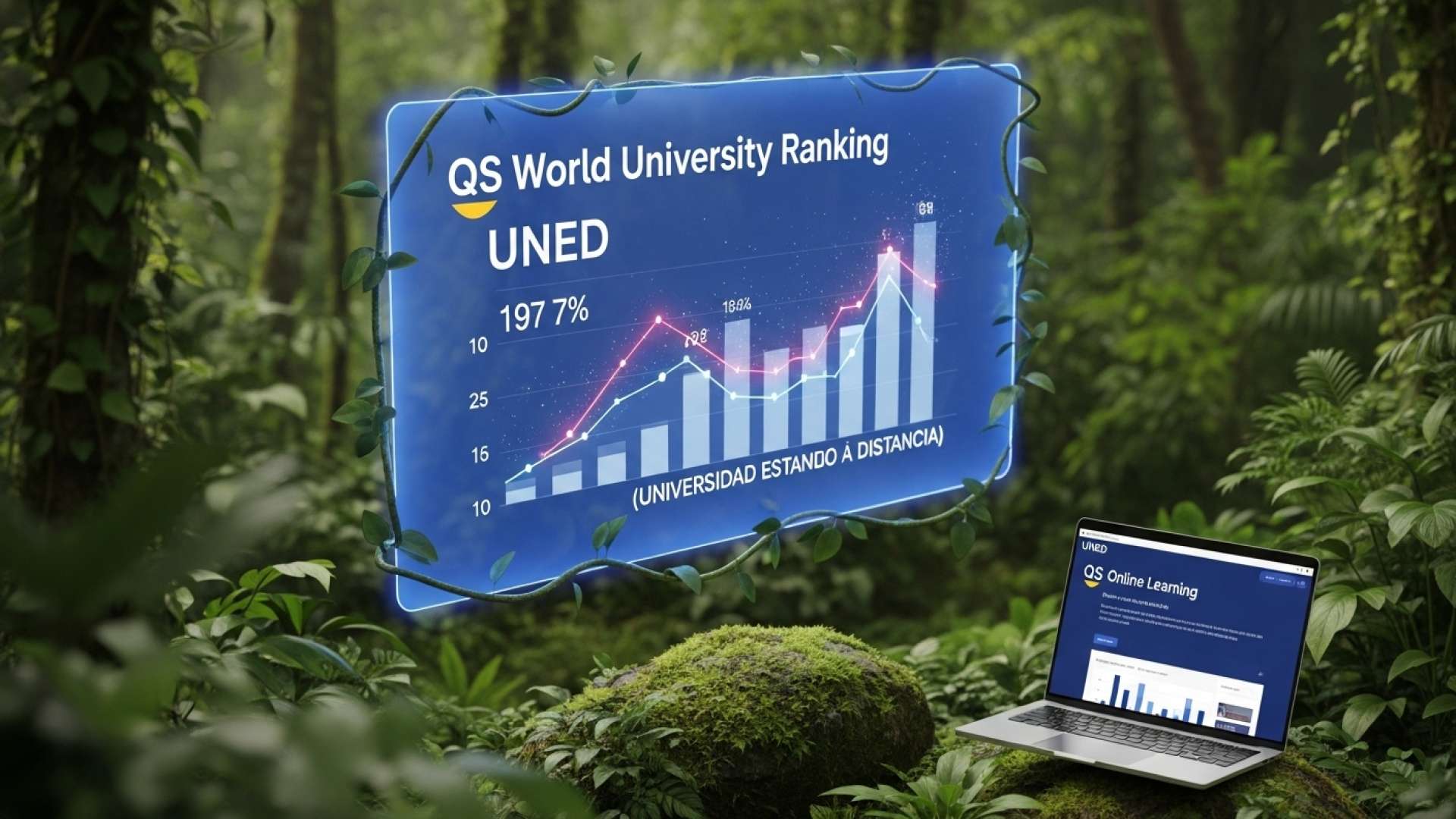 La UNED obtiene el reconocimiento de 5 estrellas en aprendizaje en línea