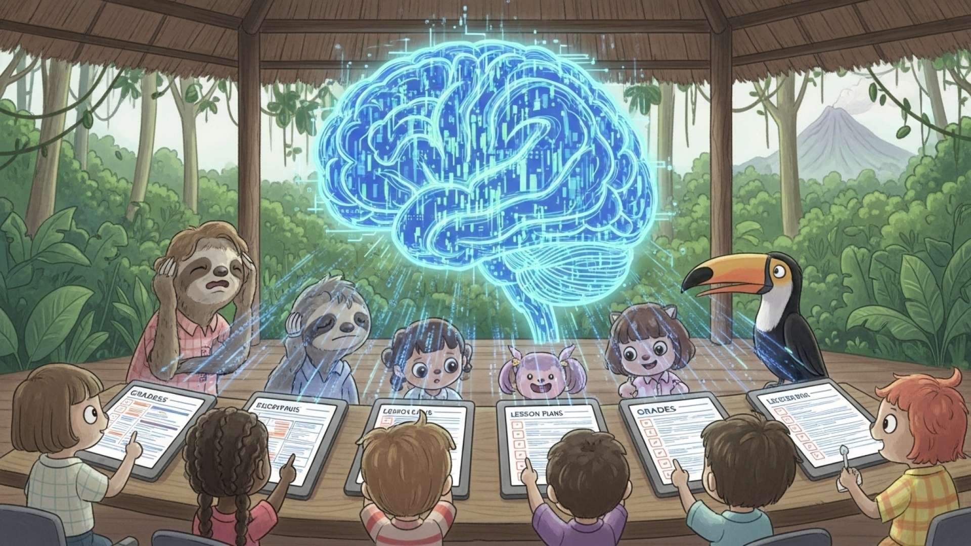 La IA irrumpe en las escuelas costarricenses adelantándose a la política oficial