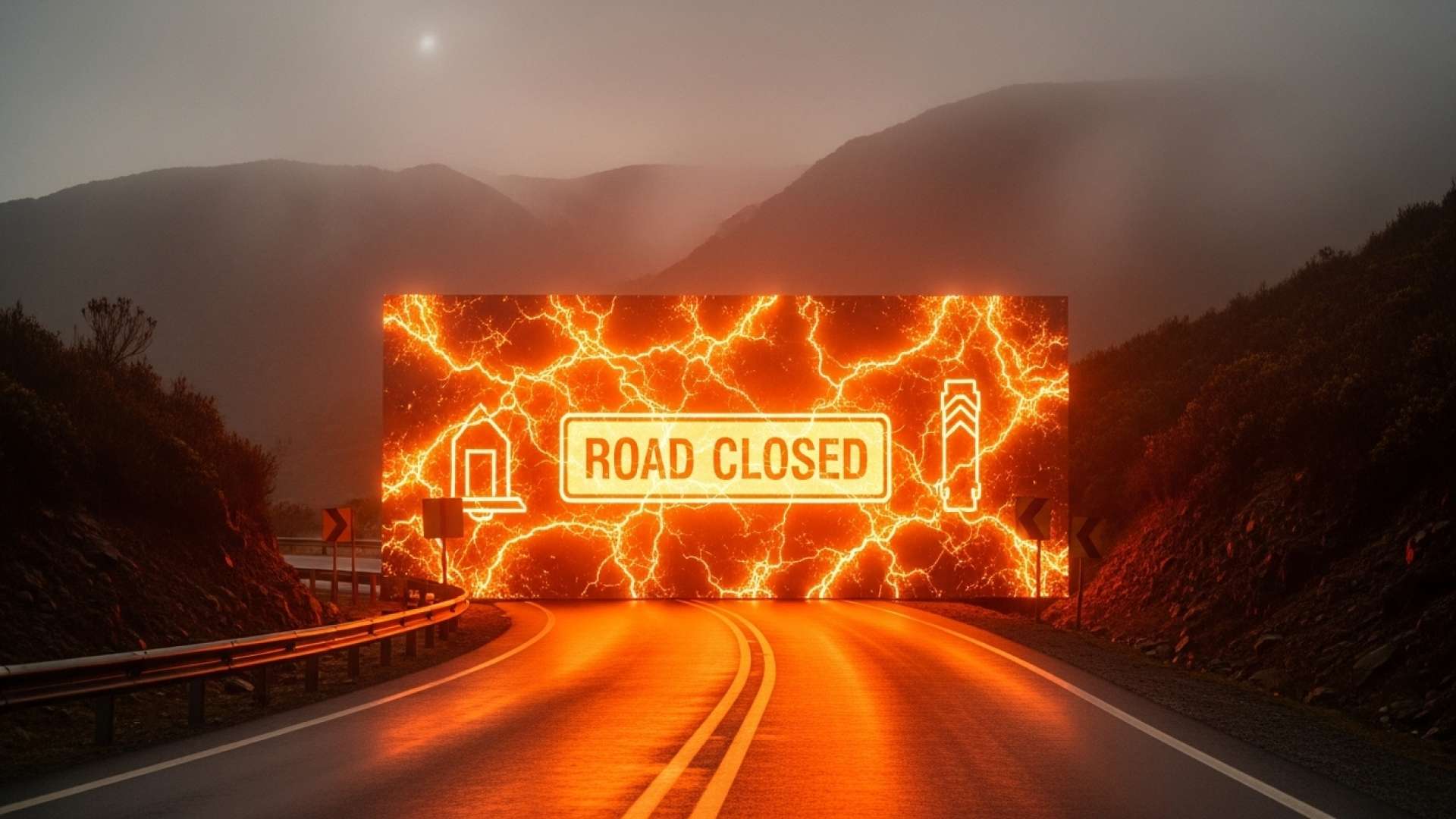 Las autoridades cierran el Cerro de la Muerte por motivos de seguridad