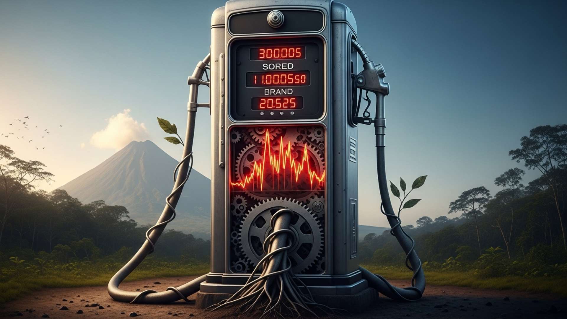 Los conductores costarricenses se enfrentan a precios divergentes de los carburantes