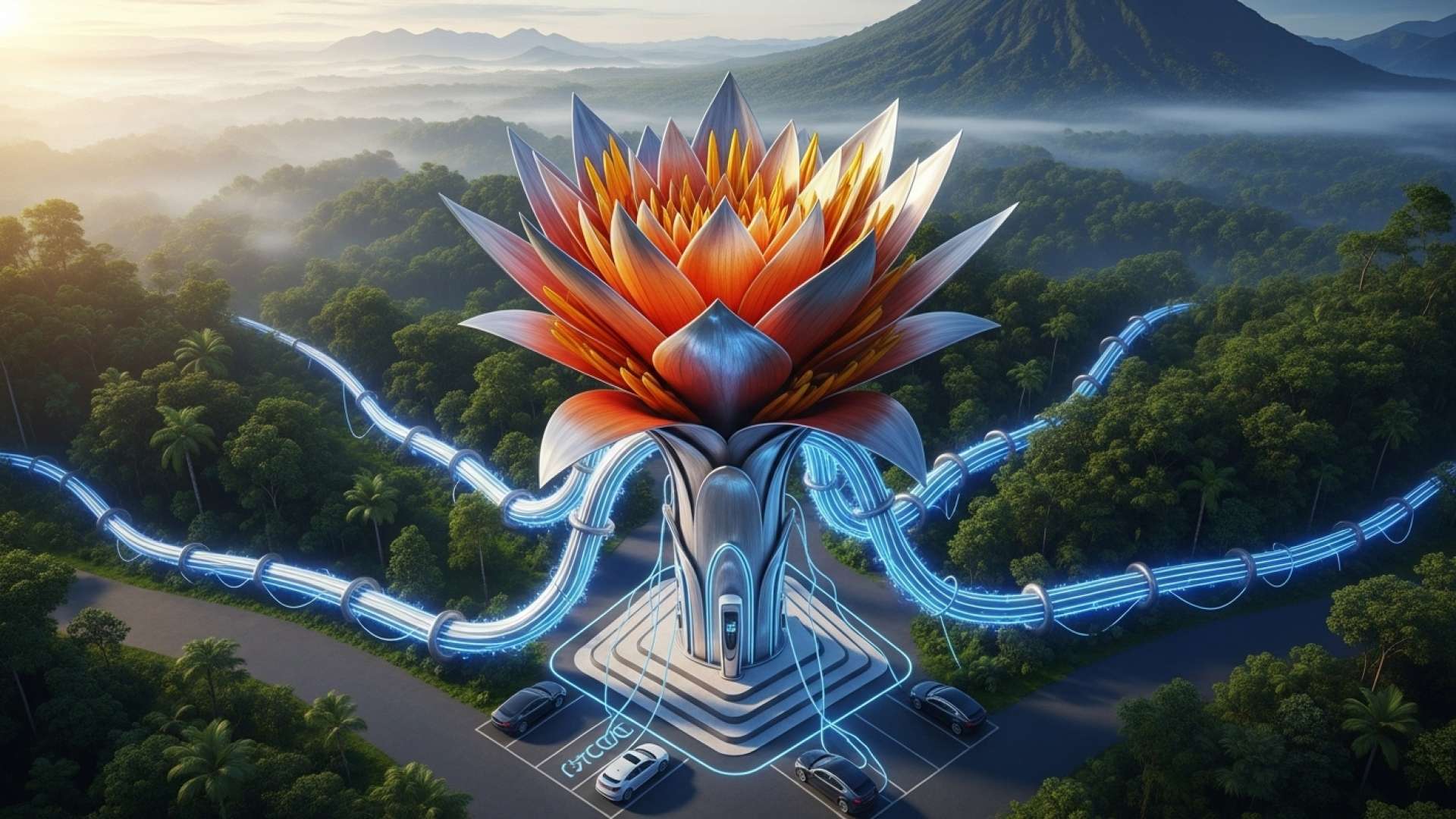 La red de vehículos eléctricos de Costa Rica se amplía con la puesta en marcha de la estación Anonos de la CNFL