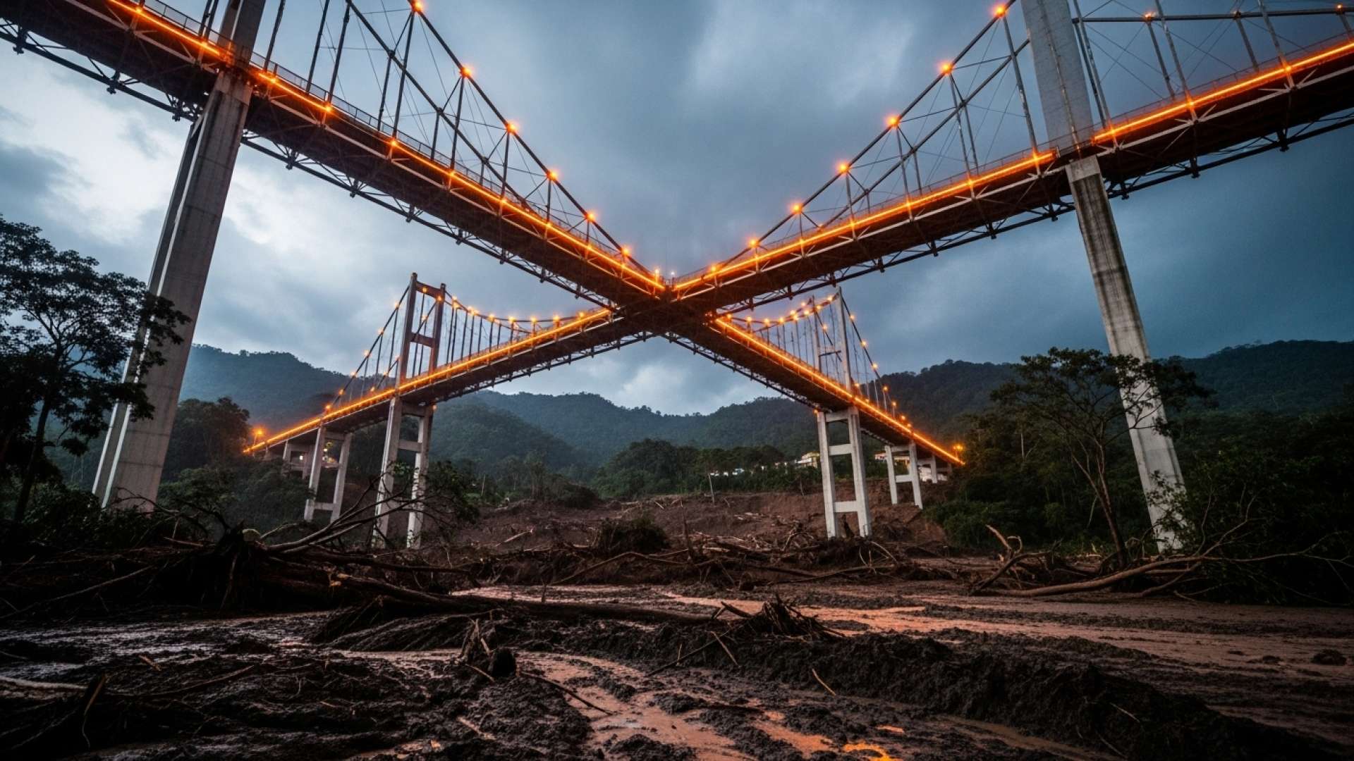 Las cuadrillas inician una carrera de un mes para salvar el desprendimiento del Cambronero