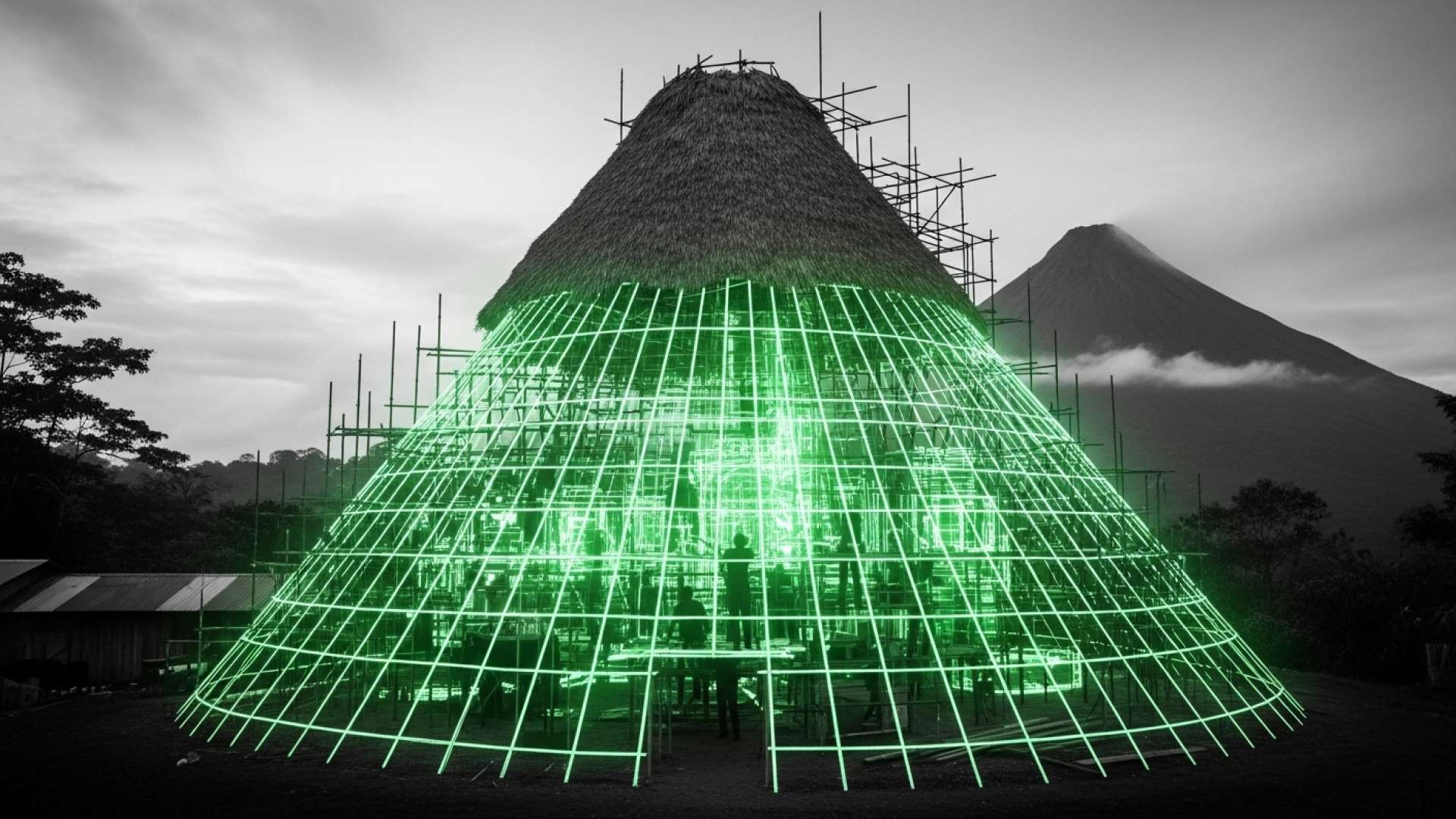 Se levantan viviendas culturalmente adaptadas para 82 familias cabécares en Turrialba