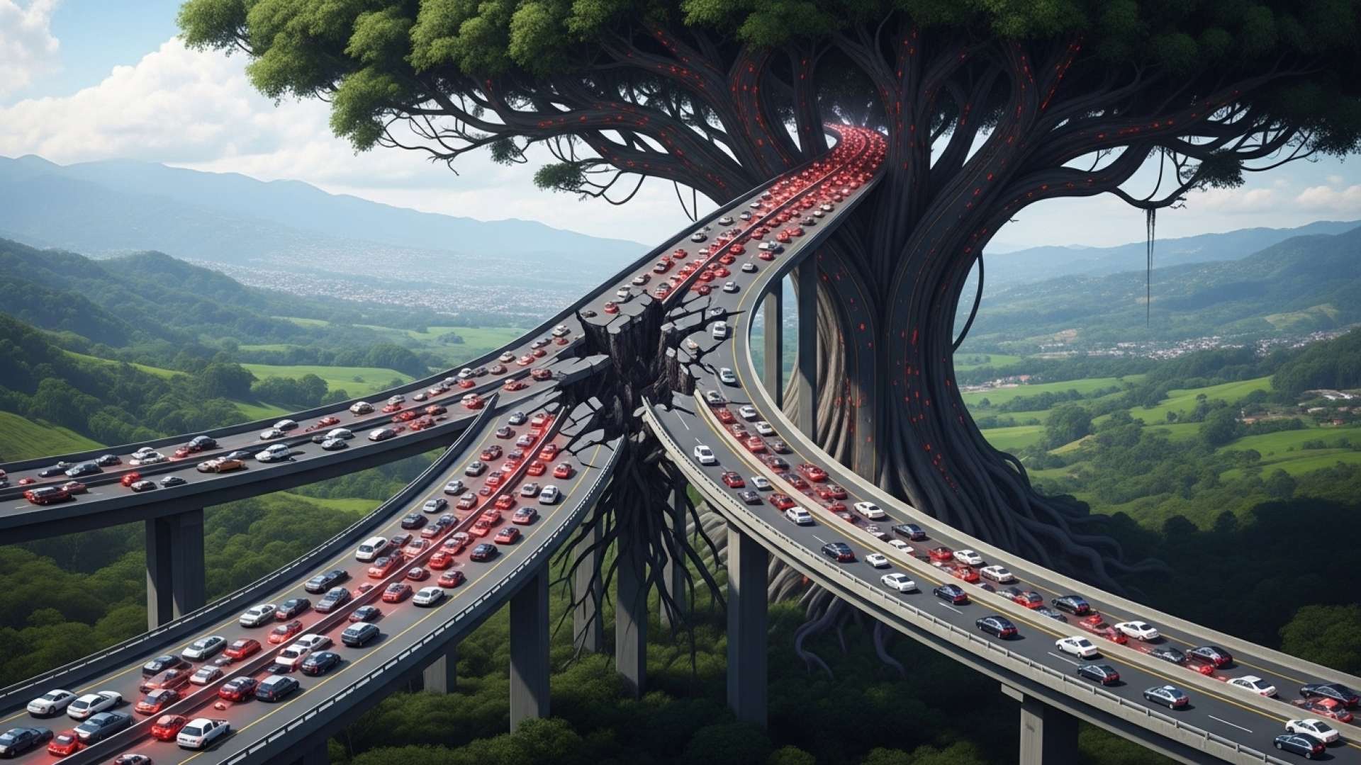 Escazú sufre grandes trastornos por el cierre de la ruta 105 durante cuatro meses