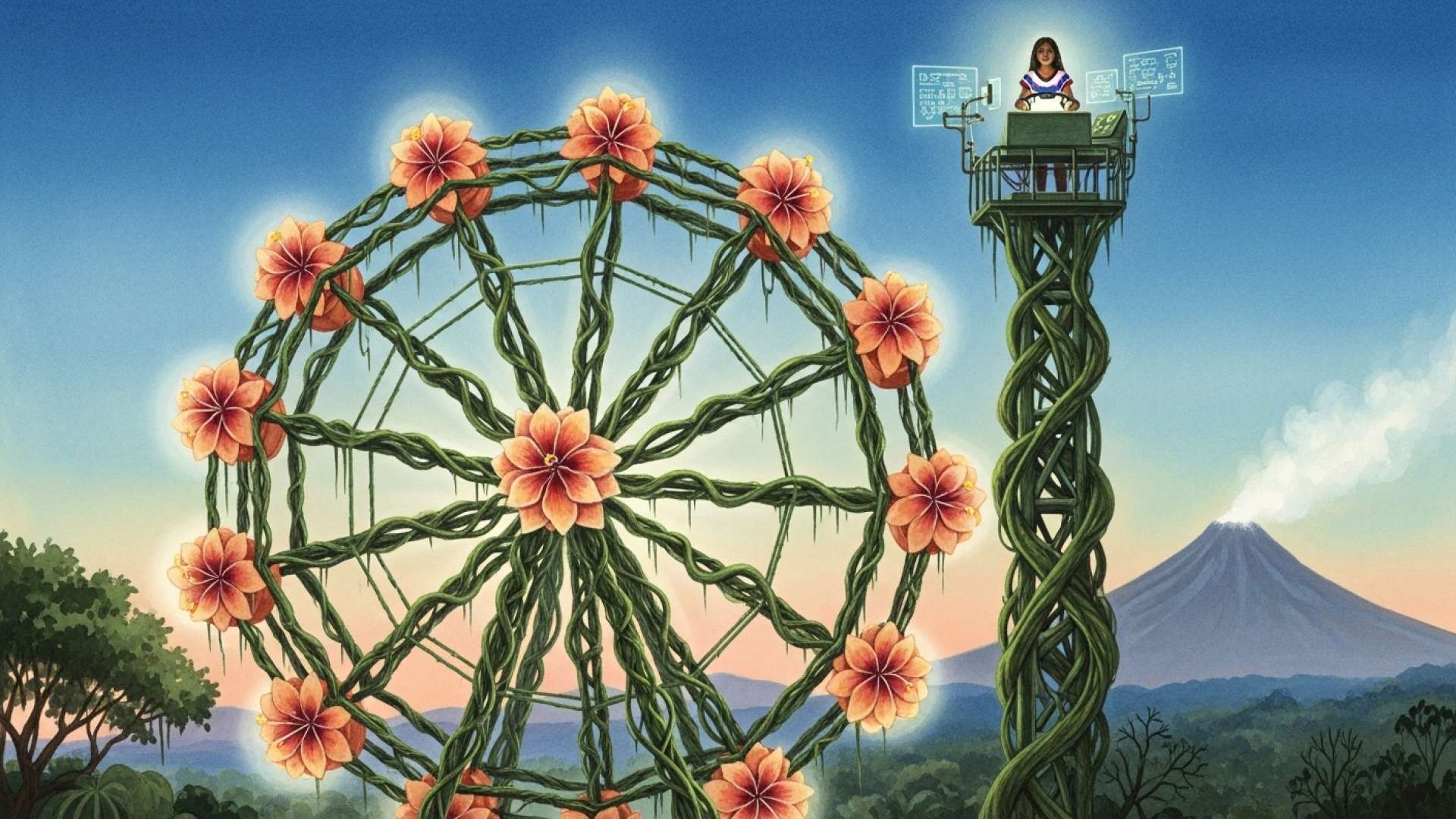 Futuros líderes en un acto de capacitación en Parque Diversiones