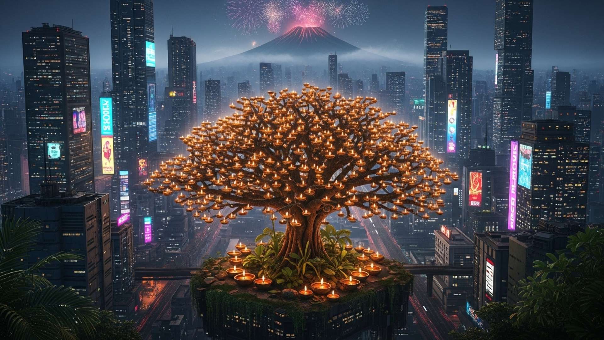 Heredia se ilumina con la fiesta anual de las luces de Diwali