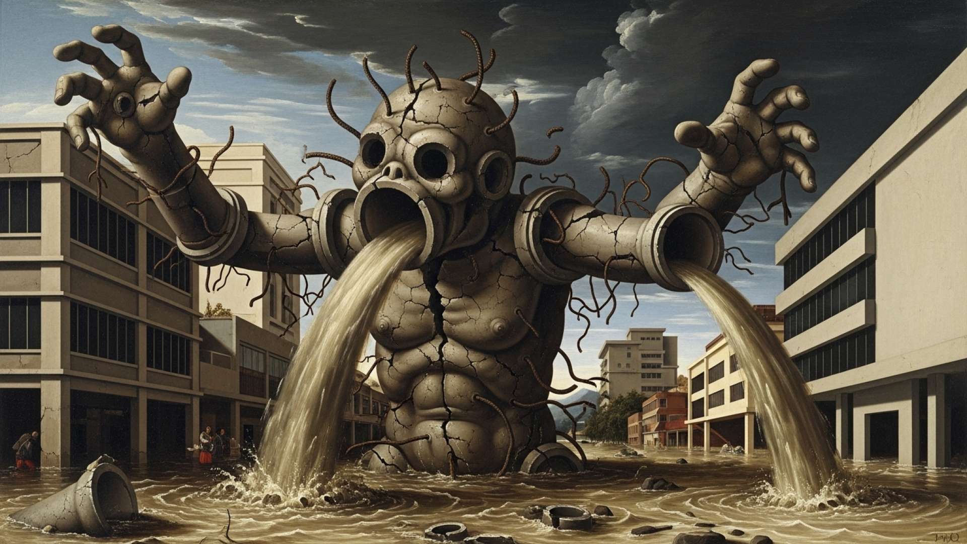 Un grupo de trabajo conjunto presenta un ambicioso plan para acabar con las inundaciones del Barrio Dent