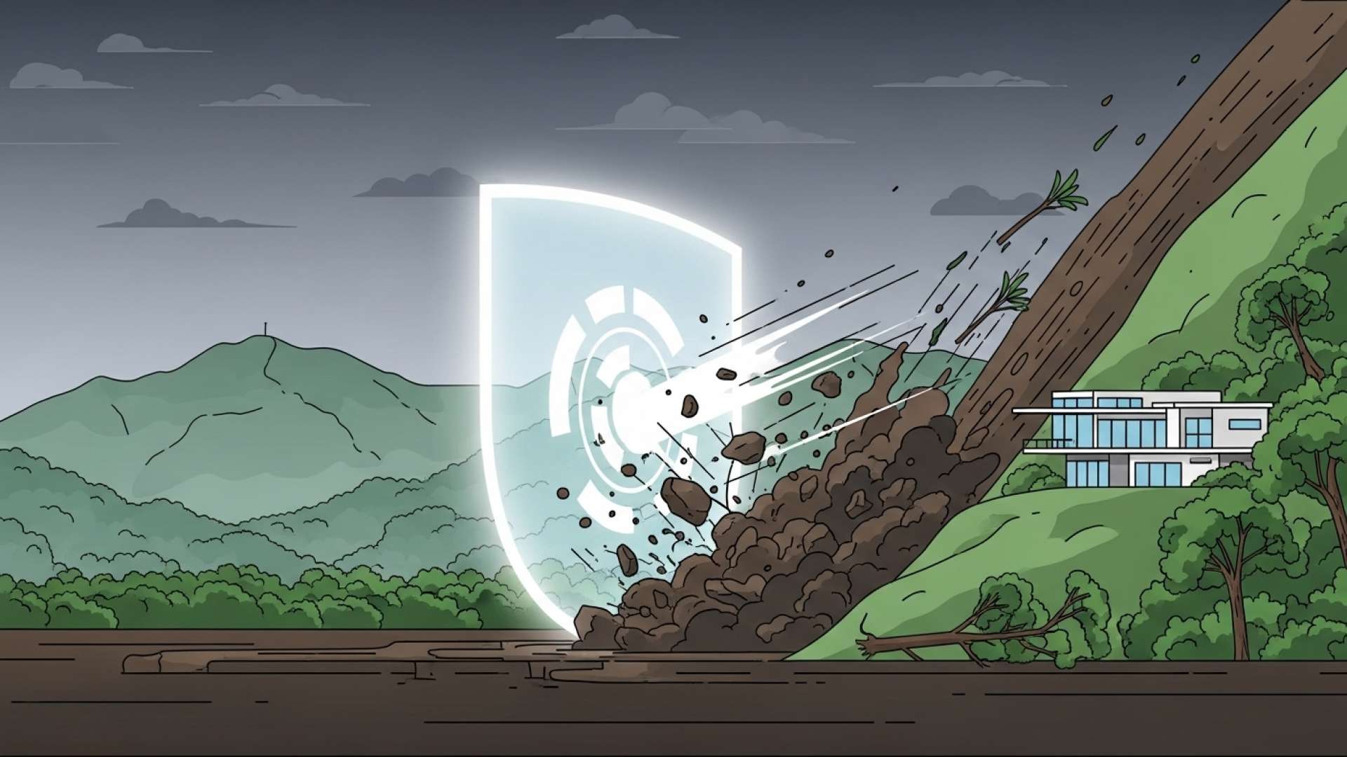 Los corrimientos de tierras provocan más de 500 millones de colones en siniestros de seguros de hogar