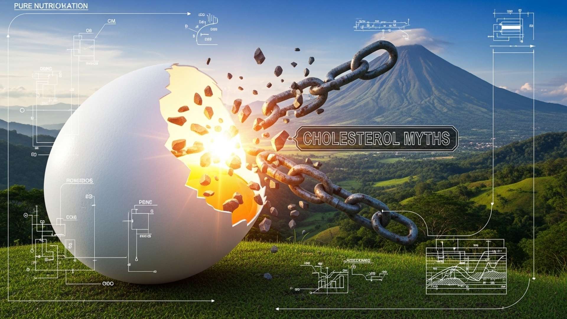 Una campaña nacional anima a los costarricenses a comer dos huevos al día