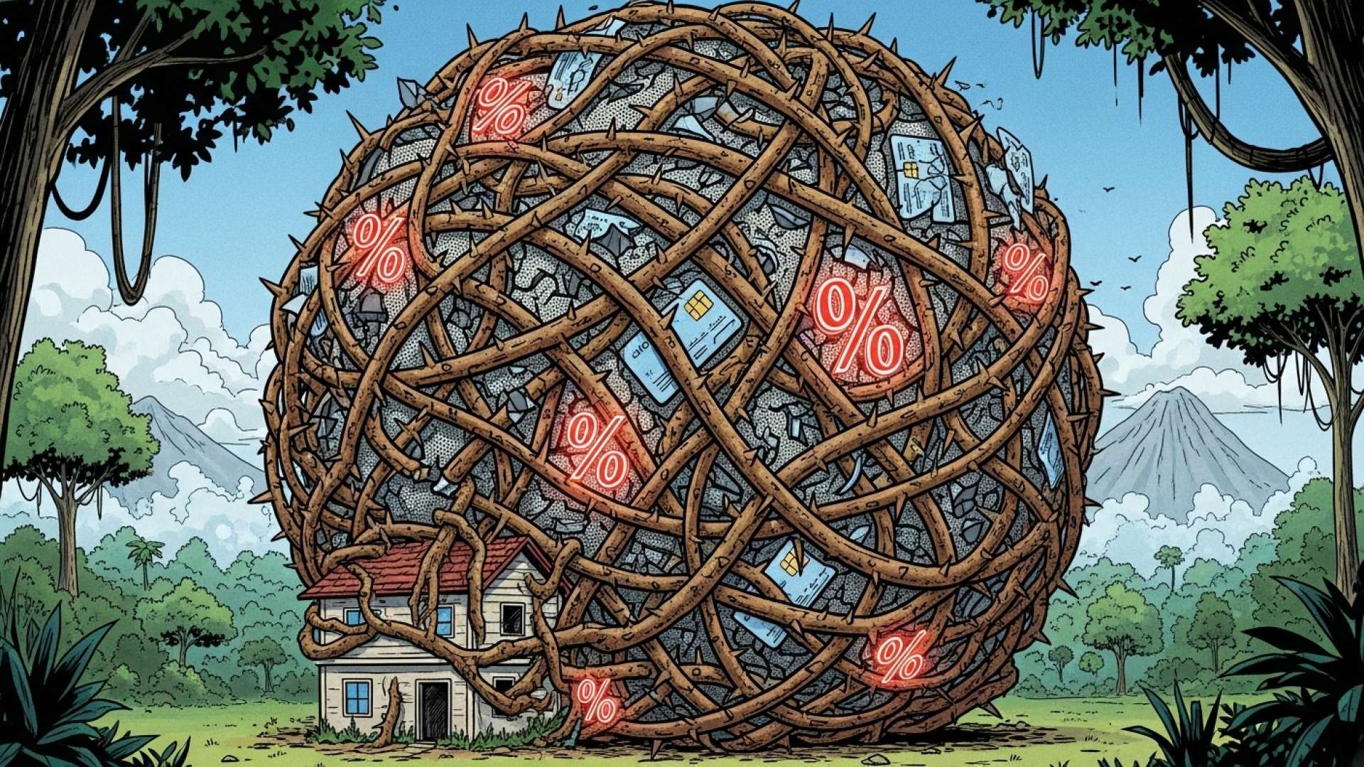 Una nueva encuesta muestra que la carga de la deuda costarricense se aligera ligeramente