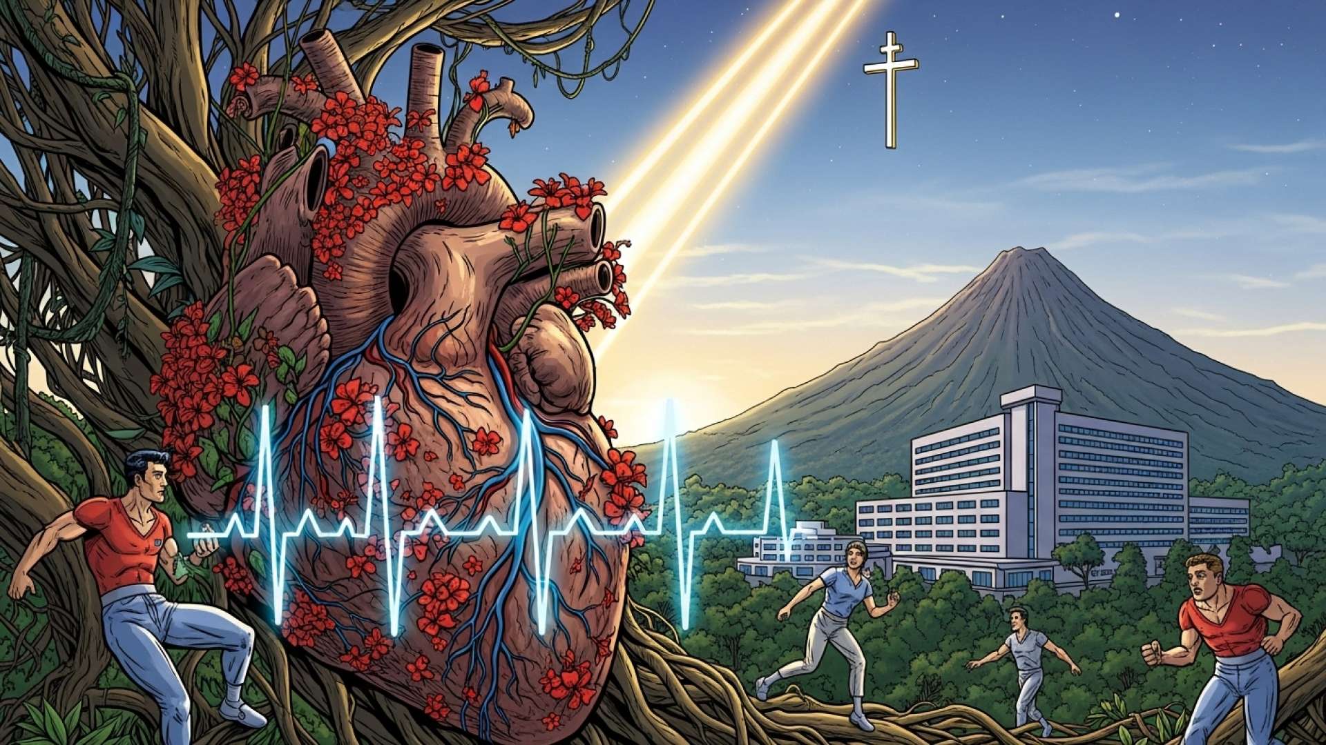 El periodista de Repretel Gustavo Díaz encuentra un nuevo propósito tras un susto de salud