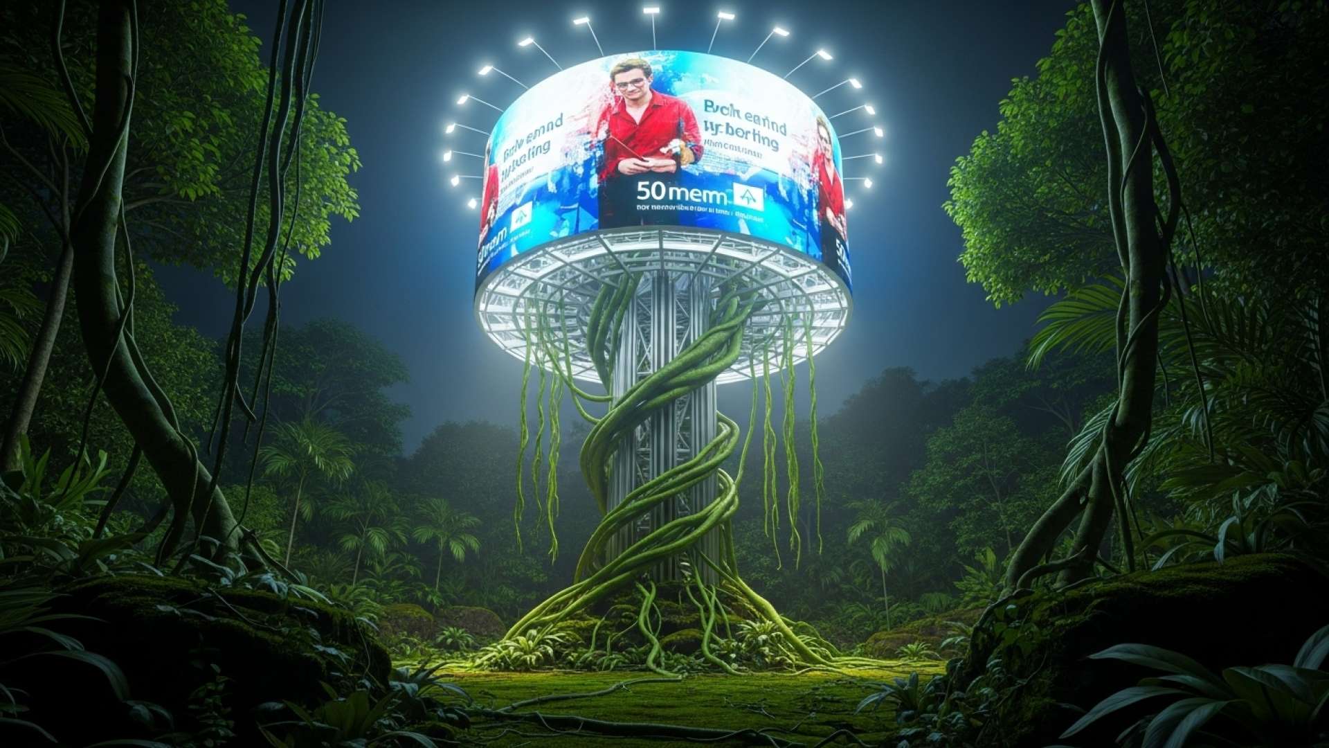 Román MegaVallas reescribe las reglas de la publicidad exterior