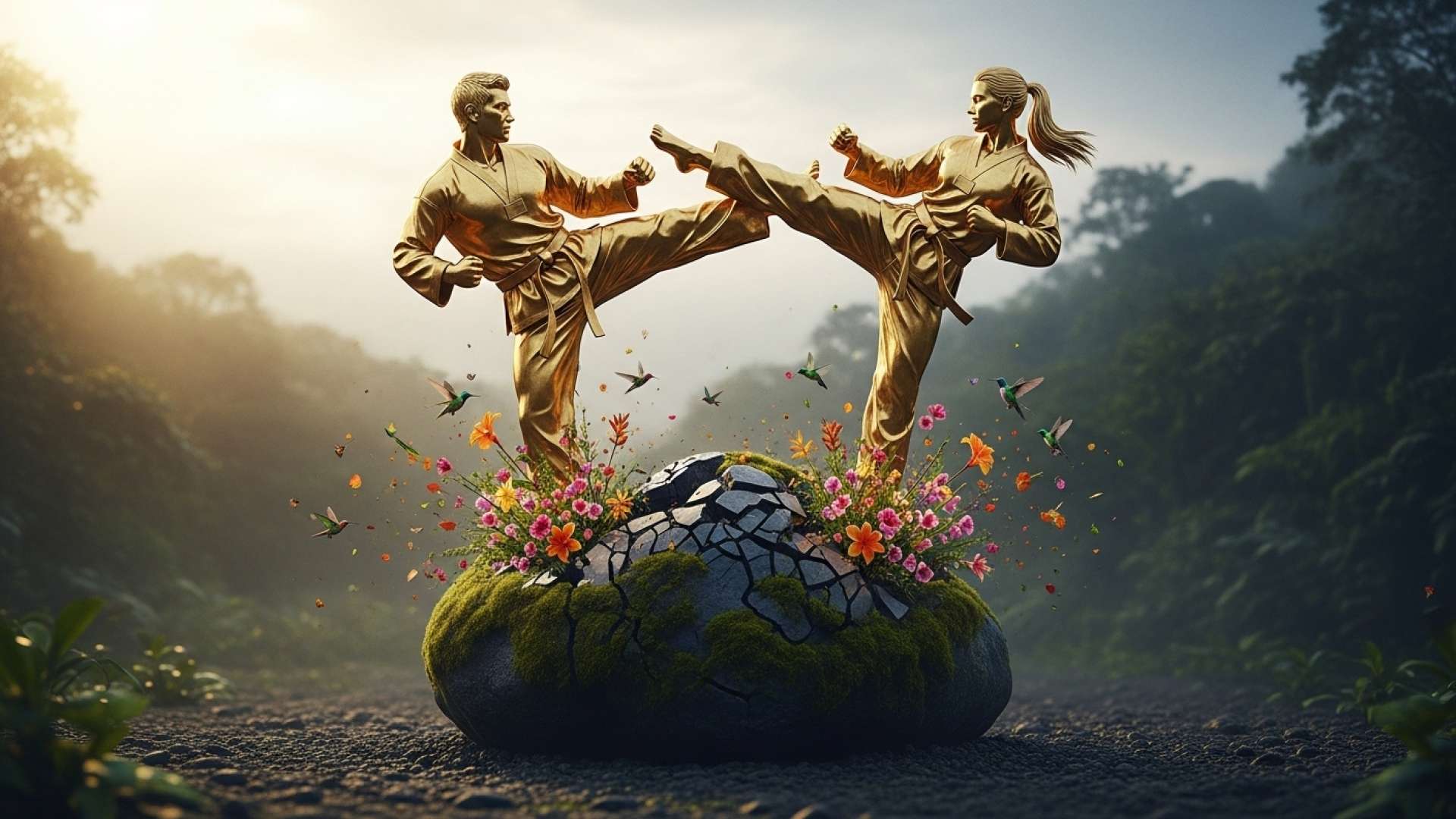 Trío tico de taekwondo logra oro en Guatemala